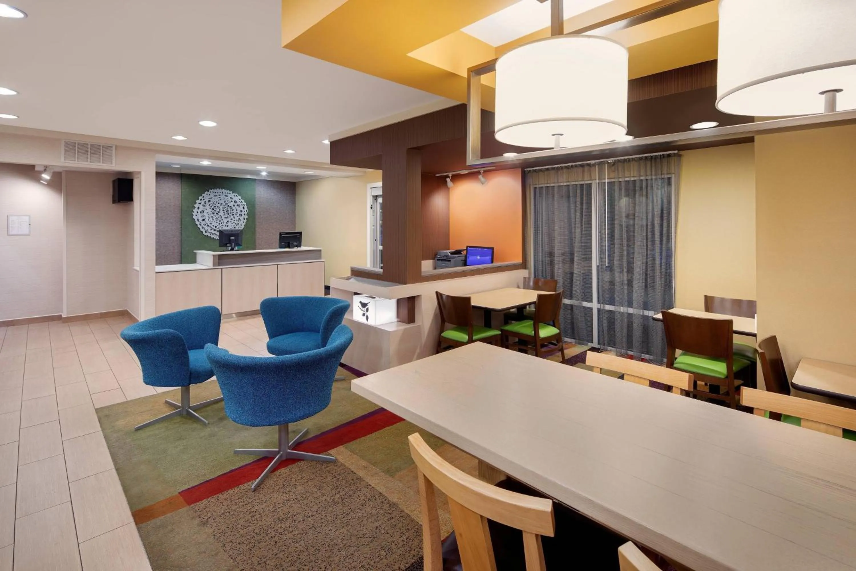Lobby or reception in Fairfield Inn & Suites Austin University Area