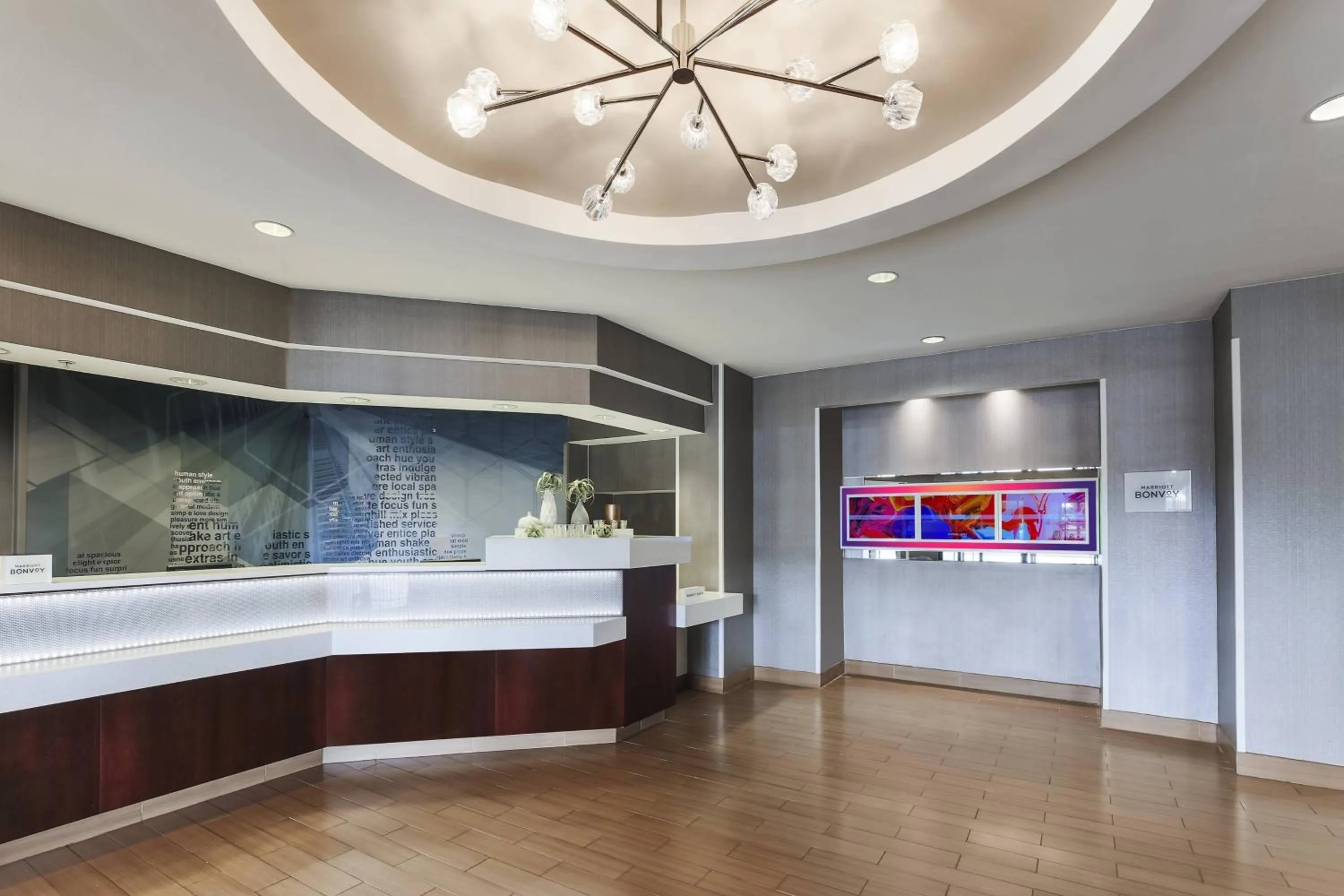 Lobby or reception in SpringHill Suites by Marriott Austin Parmer/Tech Ridge