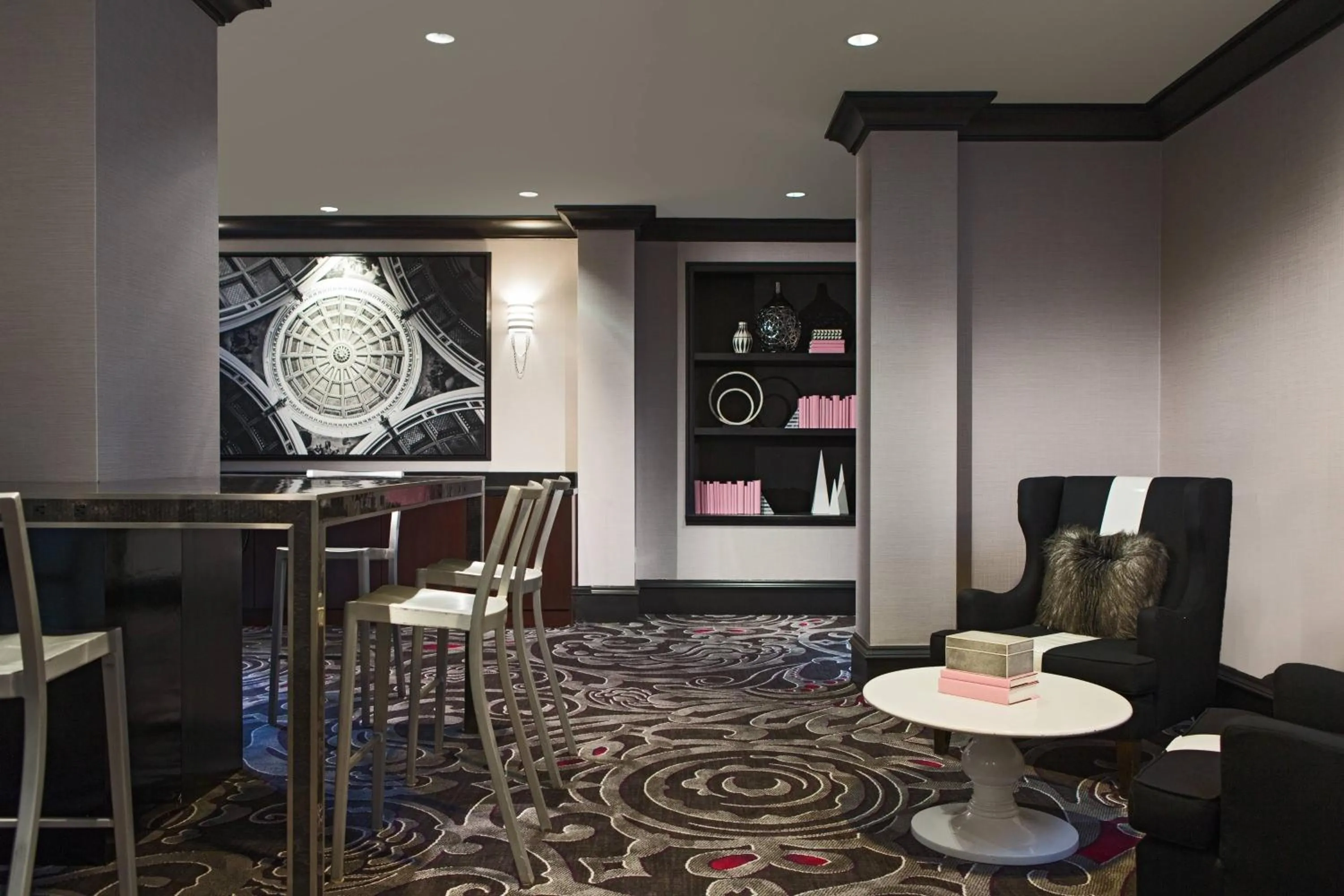 Lounge or bar in Courtyard by Marriott Boston Downtown