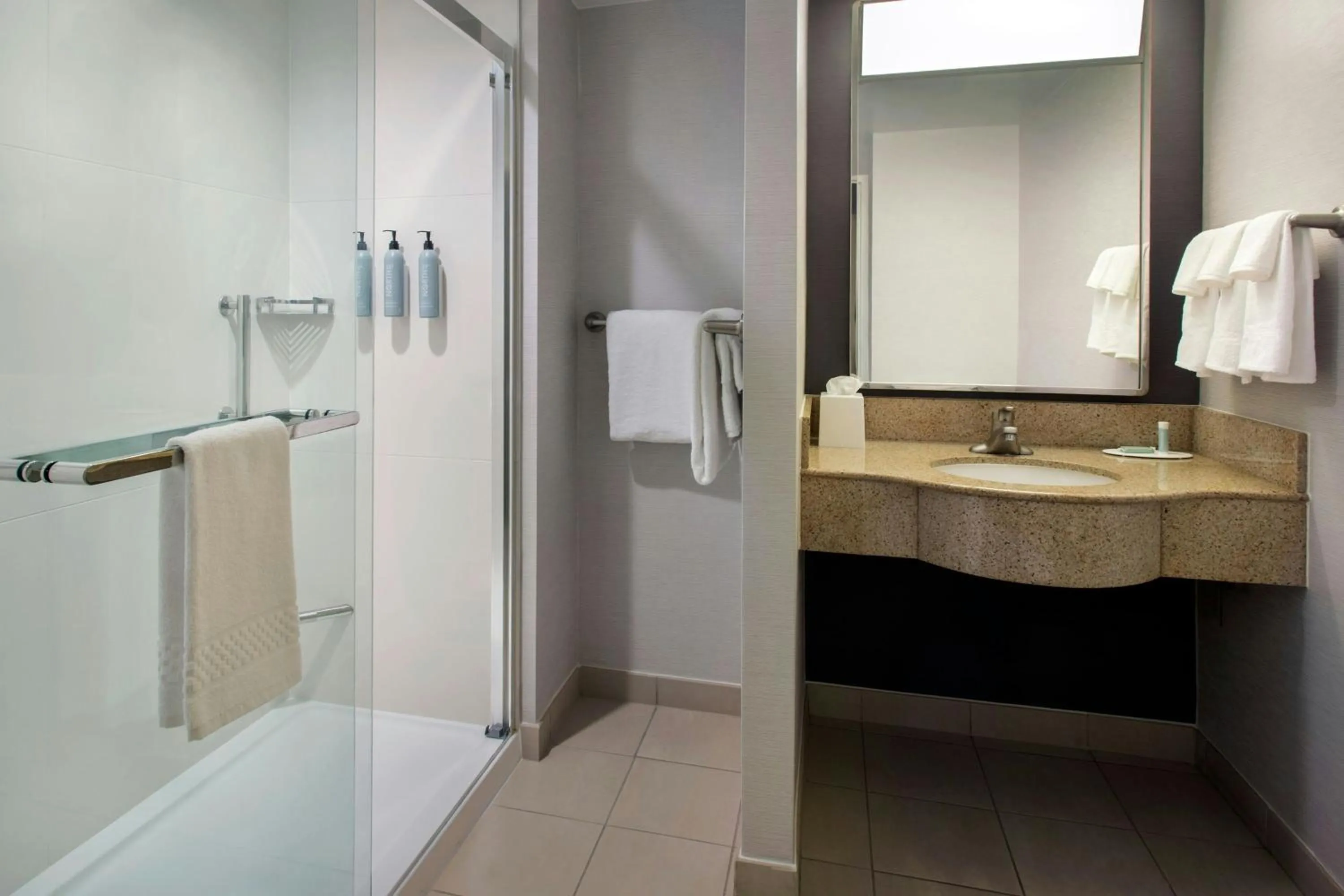 Bathroom in Courtyard by Marriott Paramus