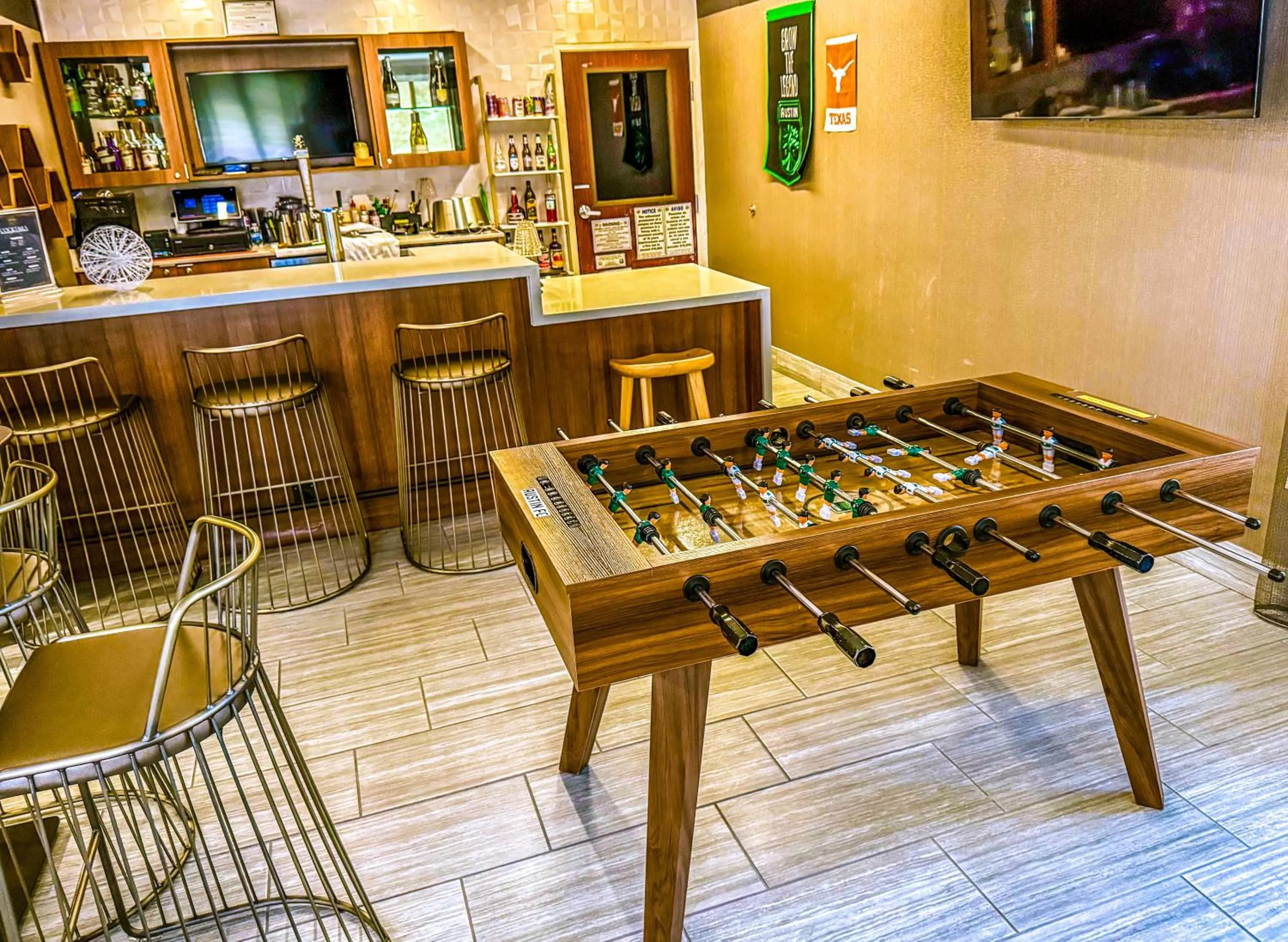 Lounge or bar in SpringHill Suites by Marriott Austin The Domain Area