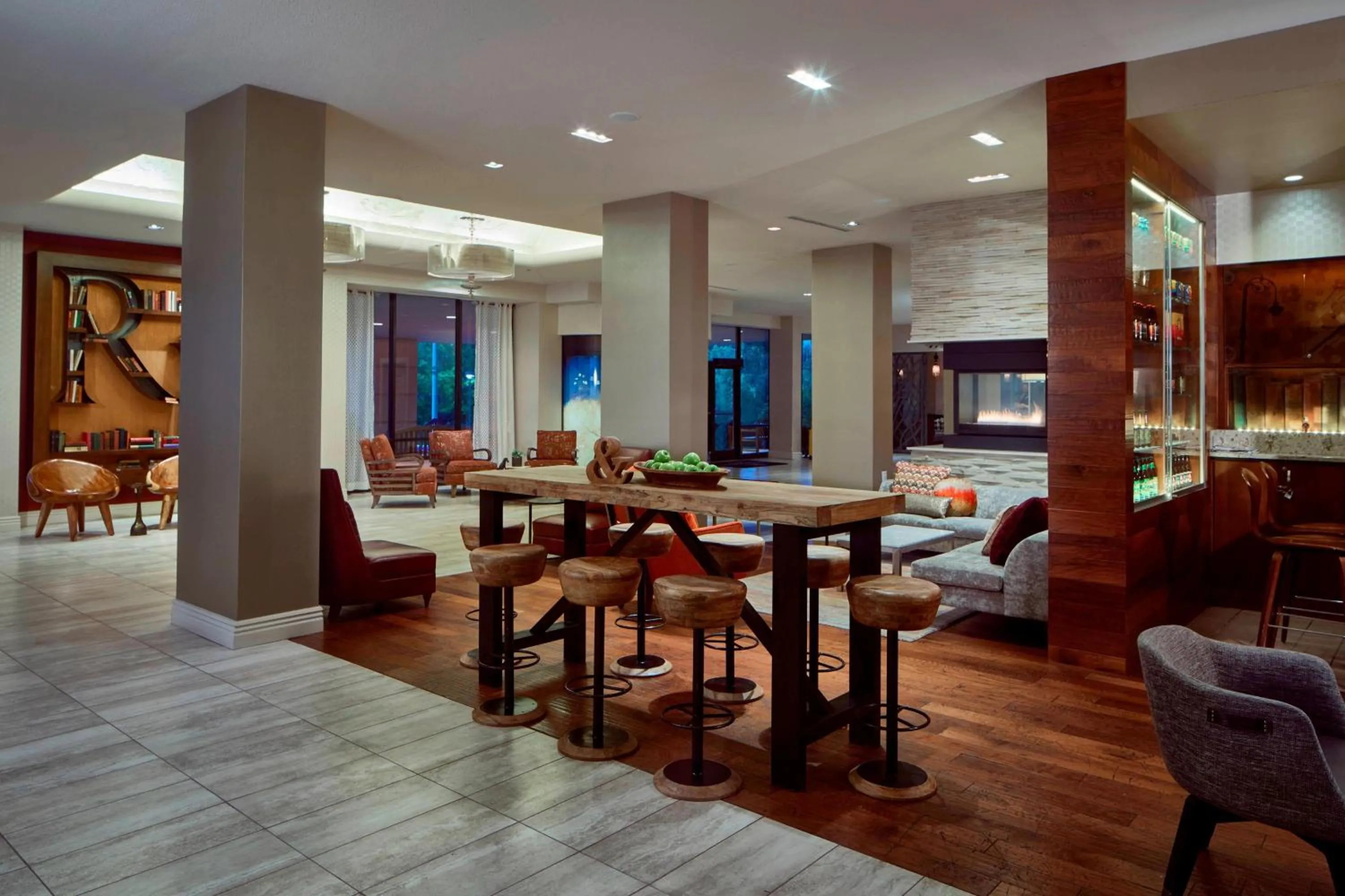 Lobby or reception in Renaissance Asheville Downtown Hotel