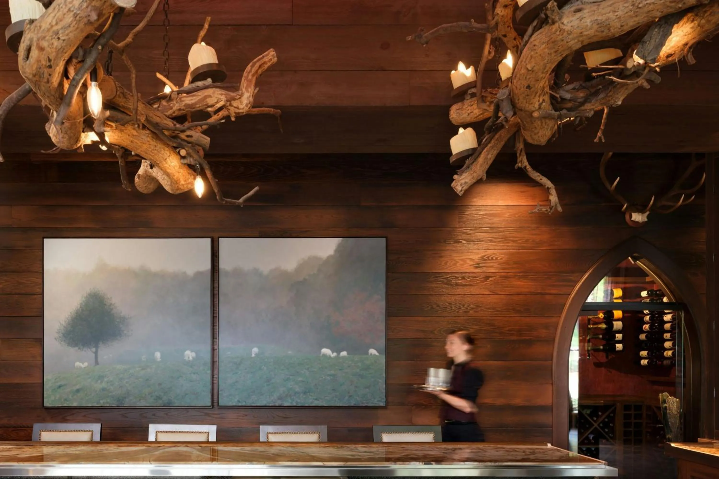 Lounge or bar in Grand Bohemian Lodge Asheville, Autograph Collection