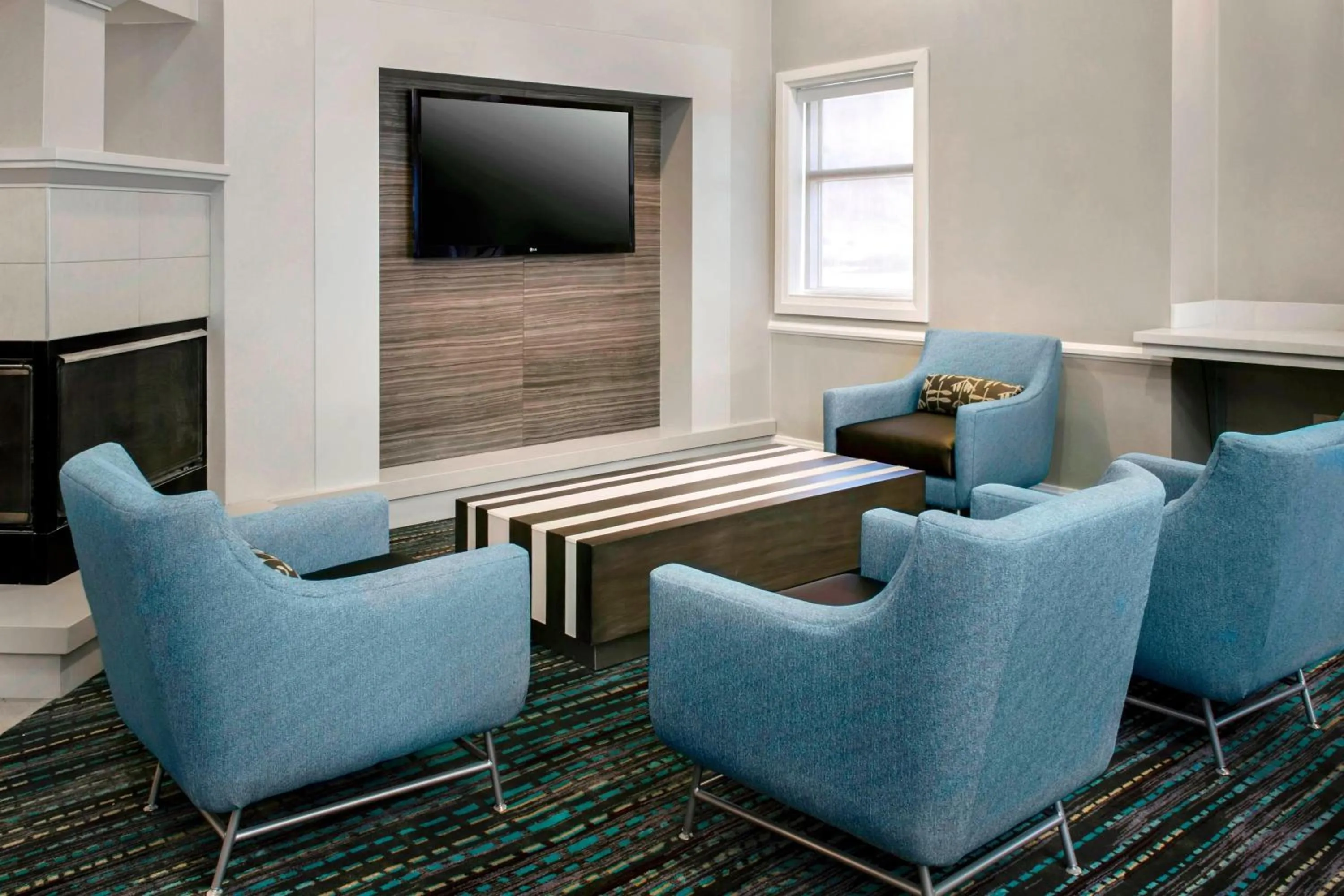 Lobby or reception in Residence Inn by Marriott Newark Elizabeth/Liberty International Airport