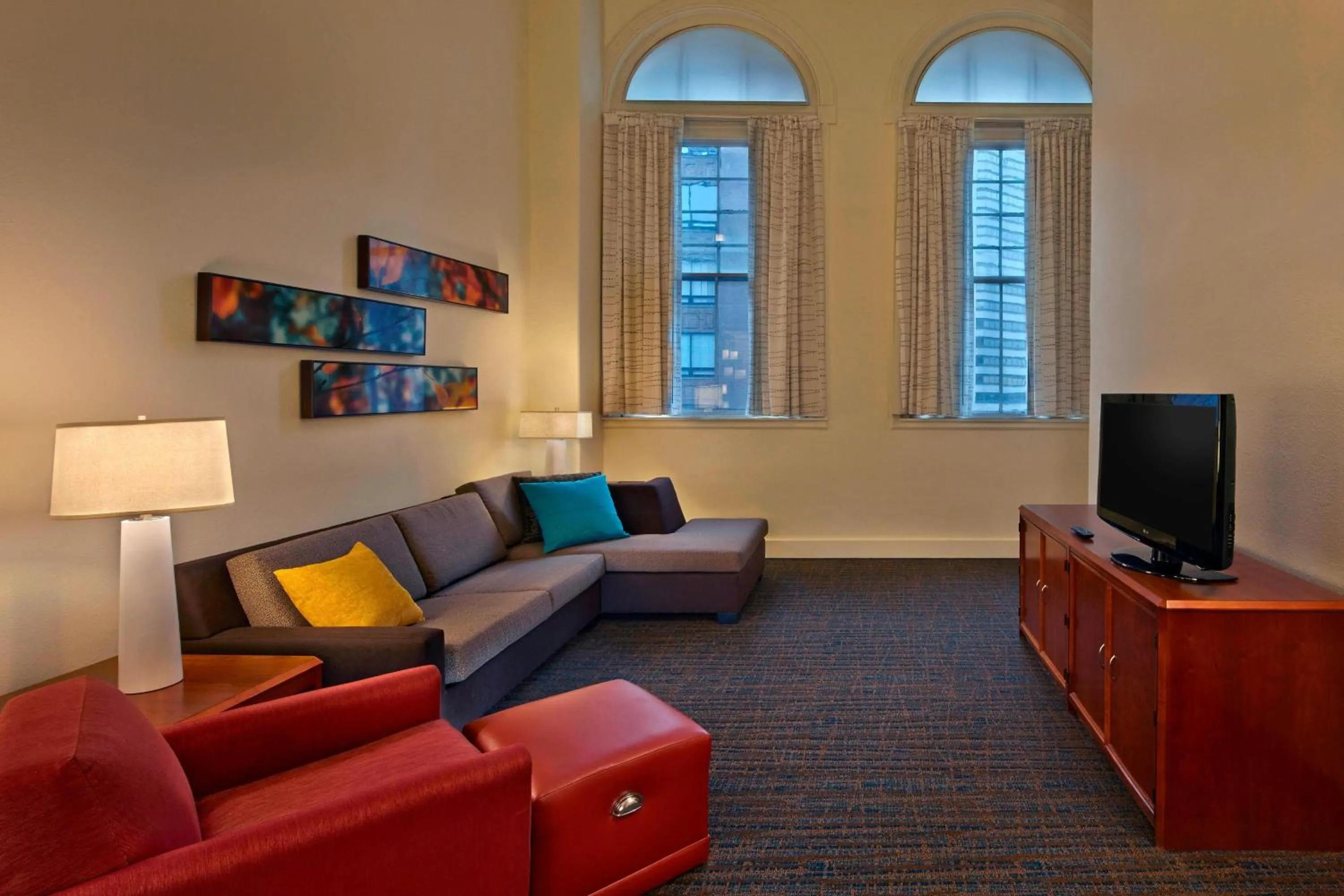 Living room in Residence Inn by Marriott Hartford Downtown