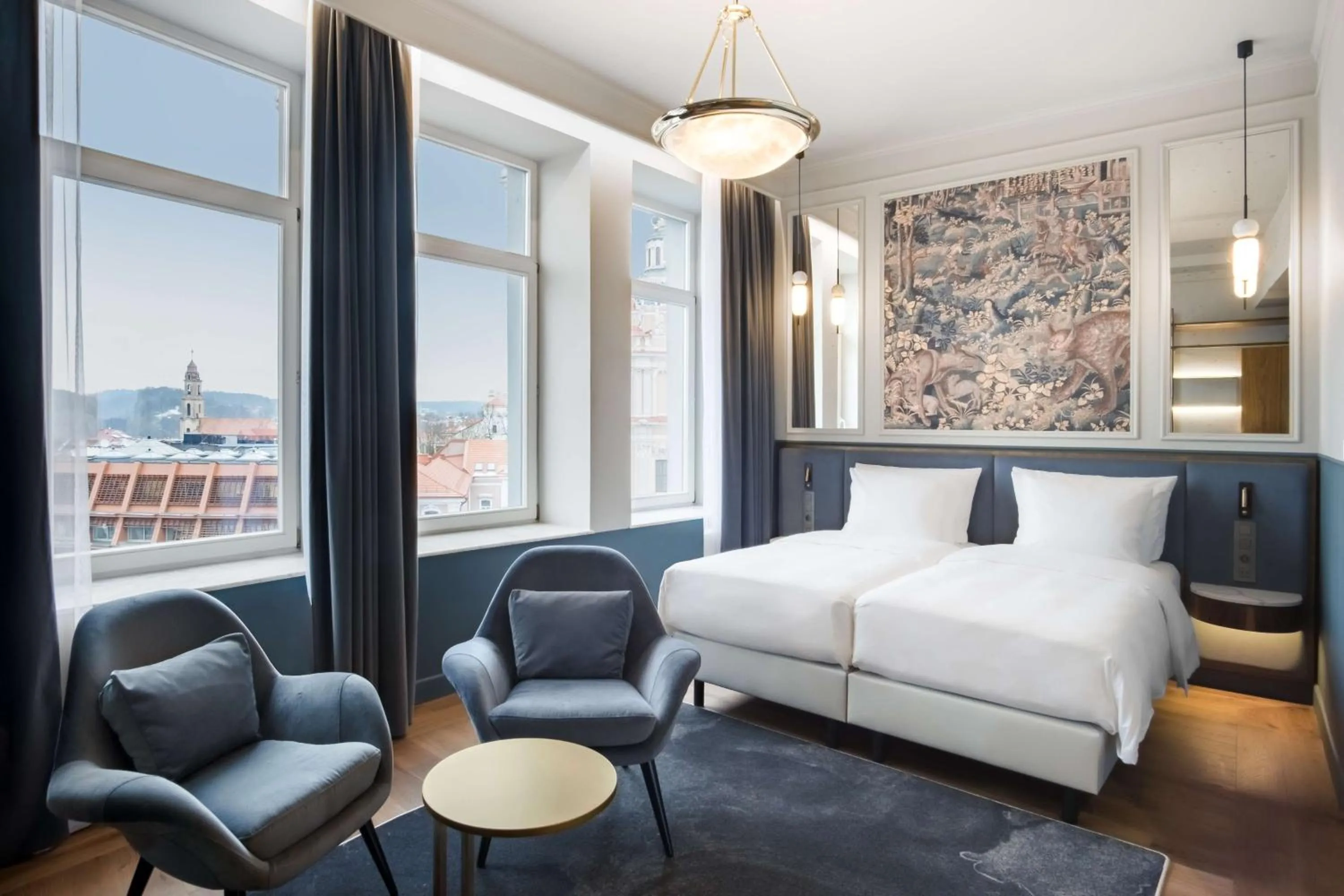 Bedroom, Bed in Radisson Collection Astorija Hotel, Vilnius