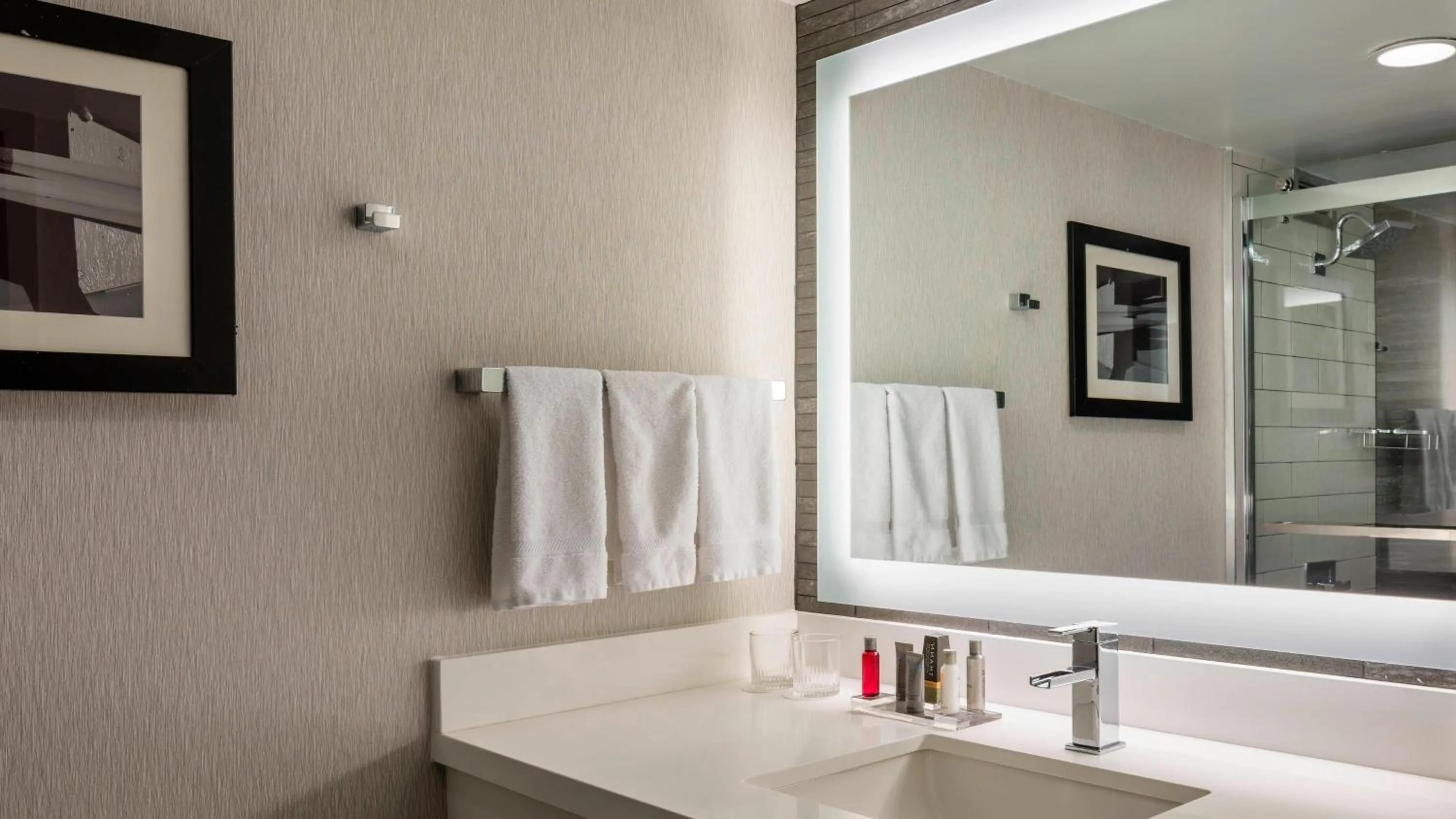 Bathroom in Boston Marriott Newton