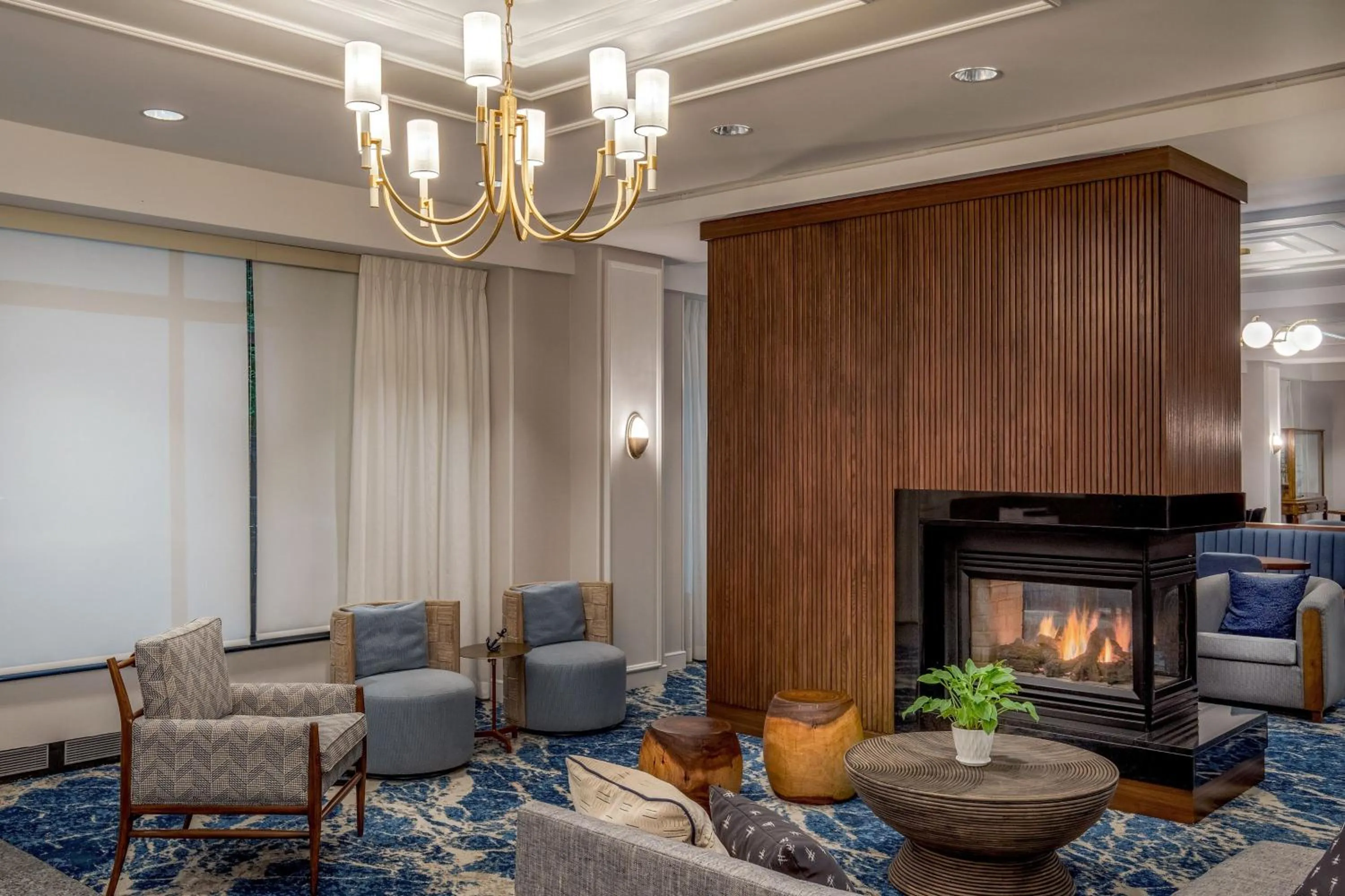 Lobby or reception in Residence Inn by Marriott Boston Harbor on Tudor Wharf