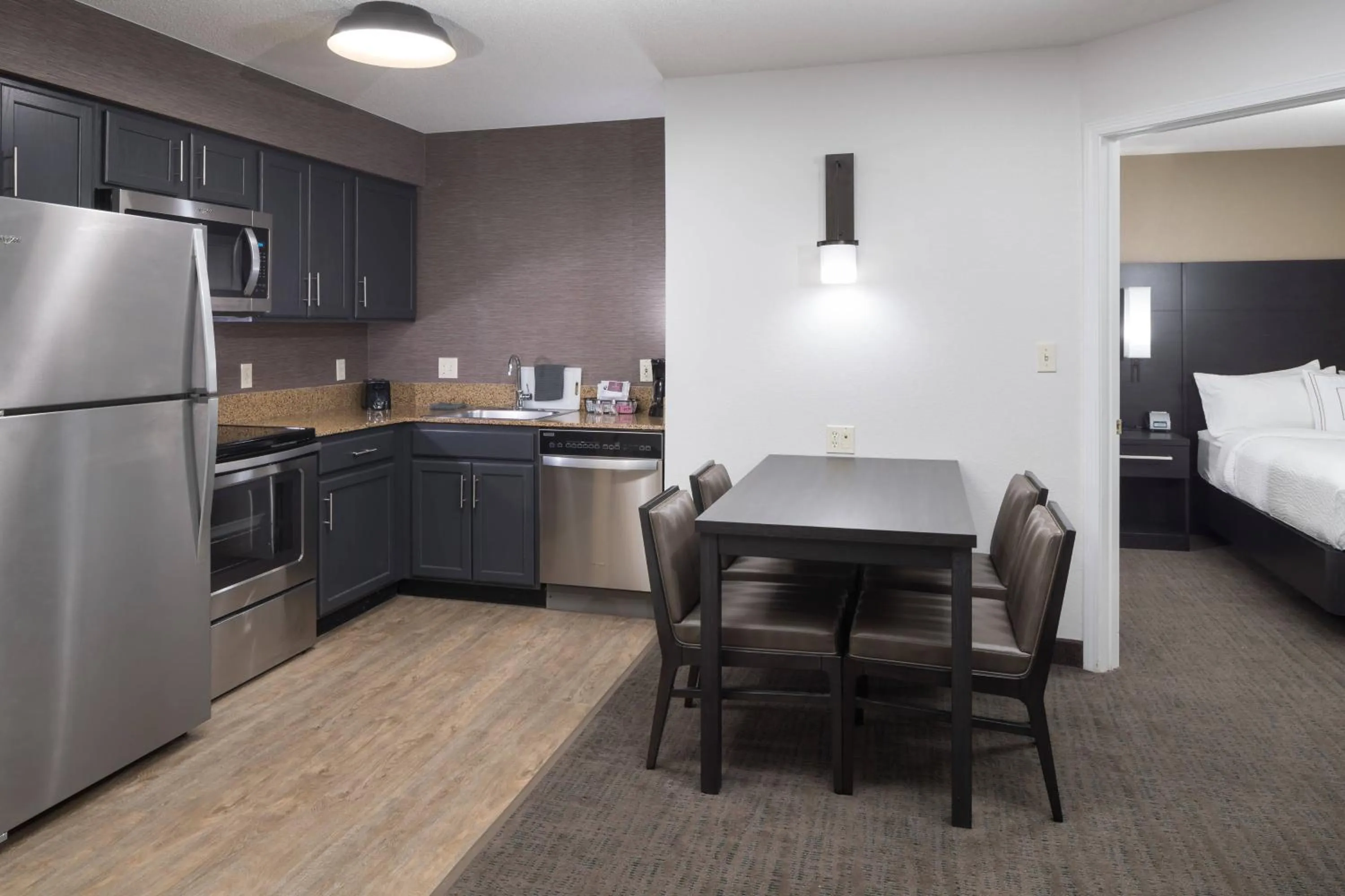 Kitchen or kitchenette in Residence Inn by Marriott Boston Westford