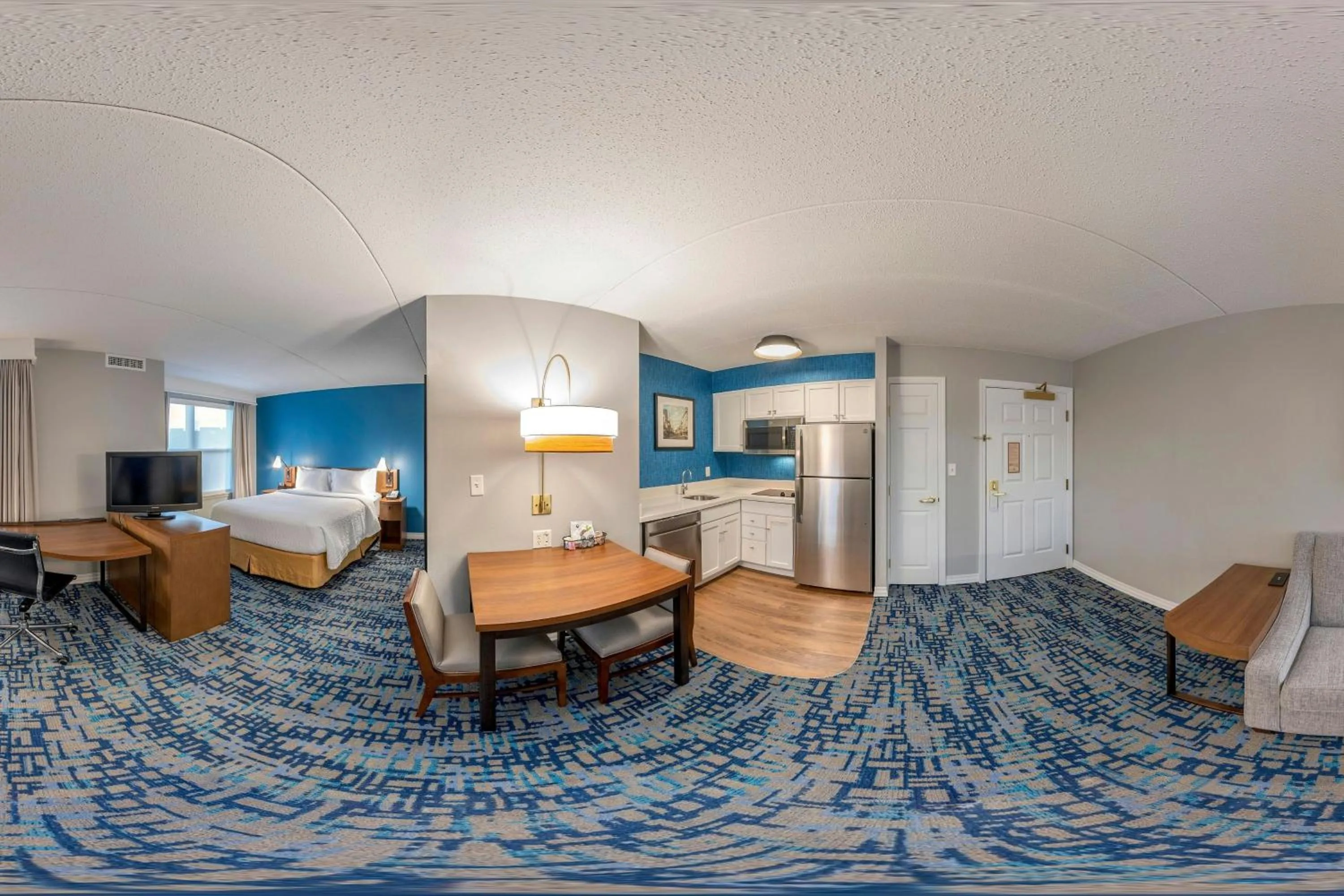 Photo of the whole room, Bed in Residence Inn by Marriott Boston Woburn