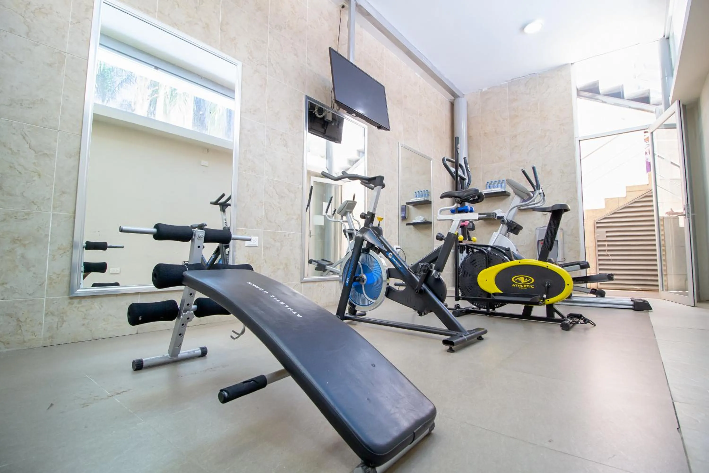 Fitness centre/facilities in Hotel El Español Paseo de Montejo