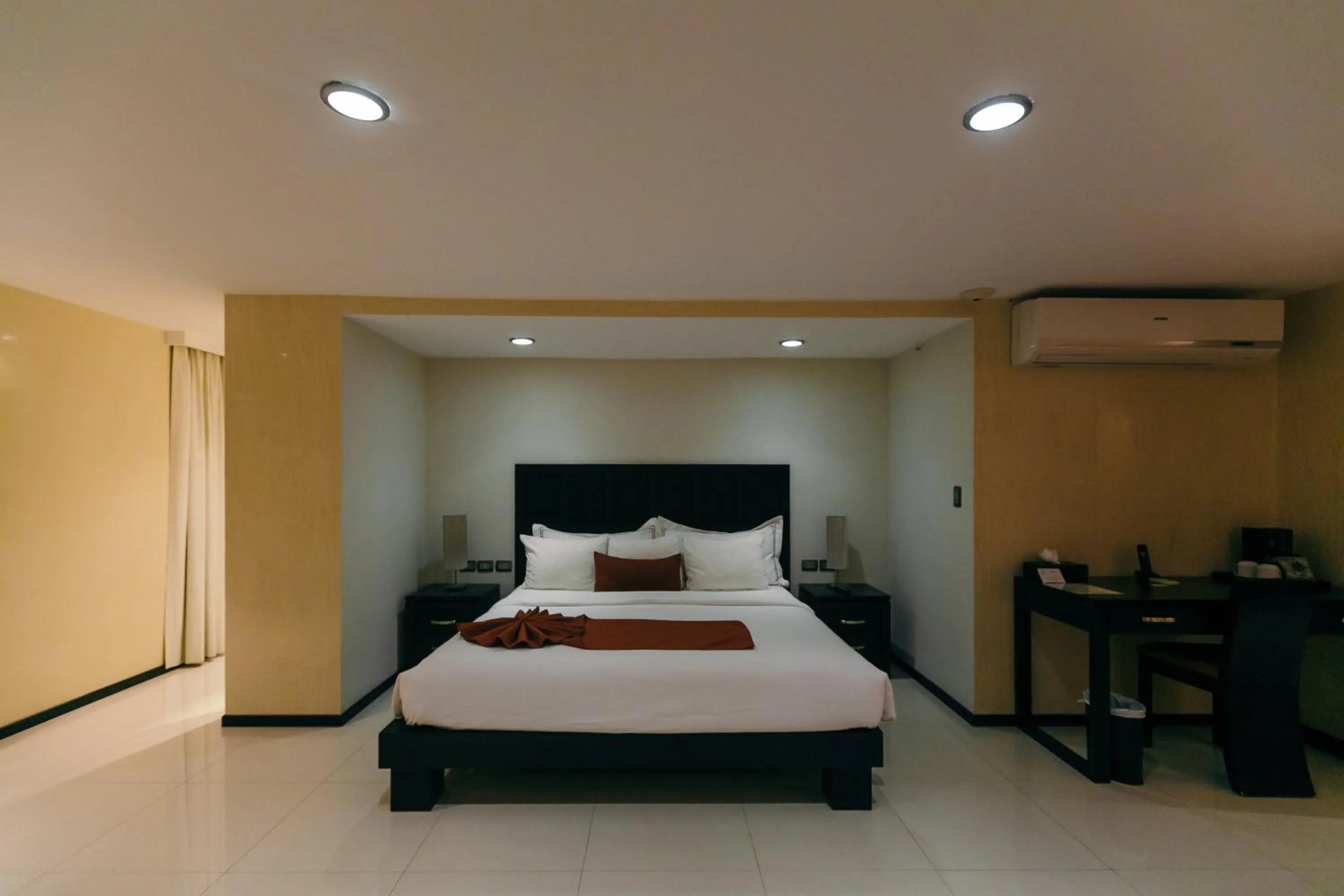 Bed in Hotel El Español Paseo de Montejo