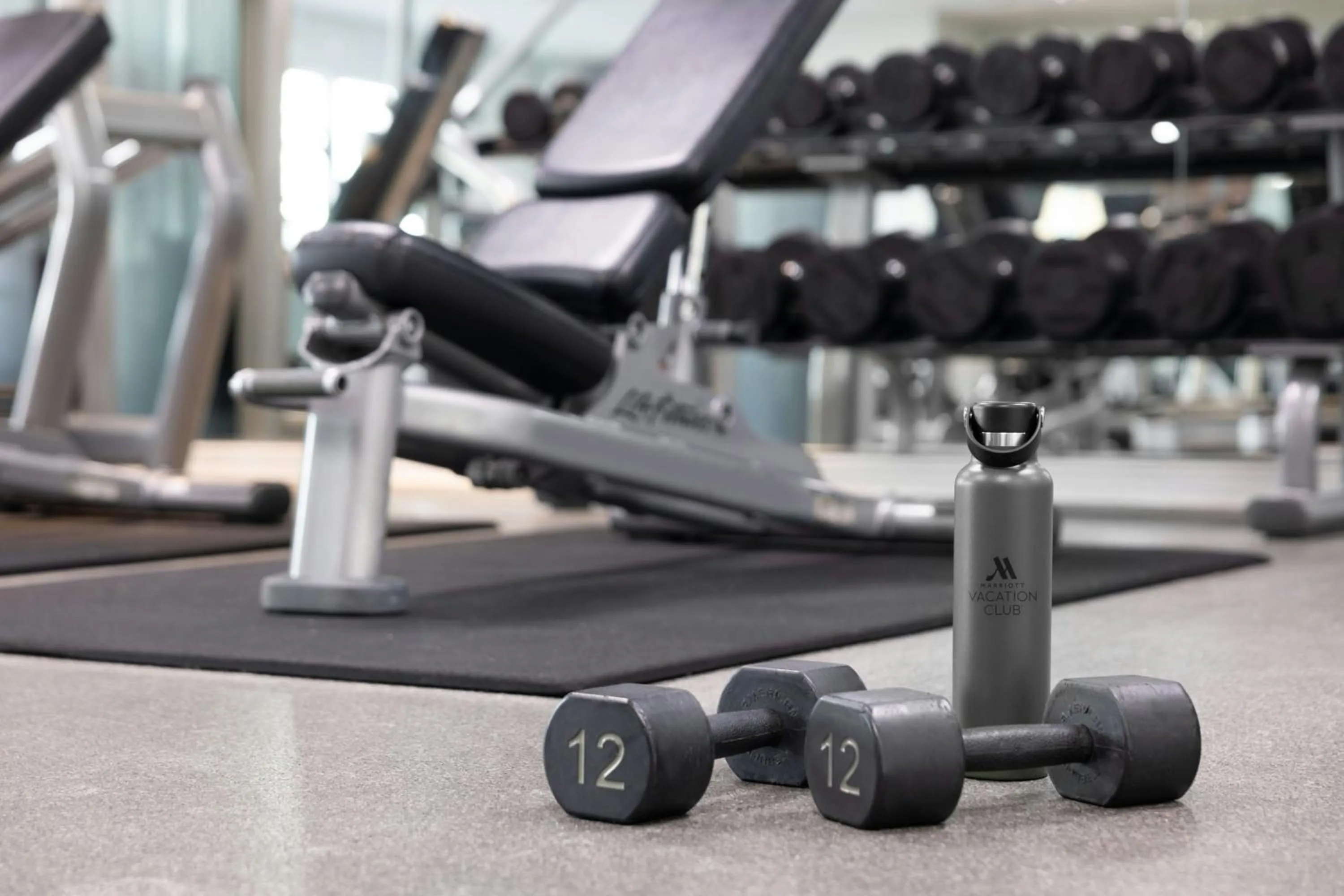 Fitness centre/facilities in Marriott's BeachPlace Towers