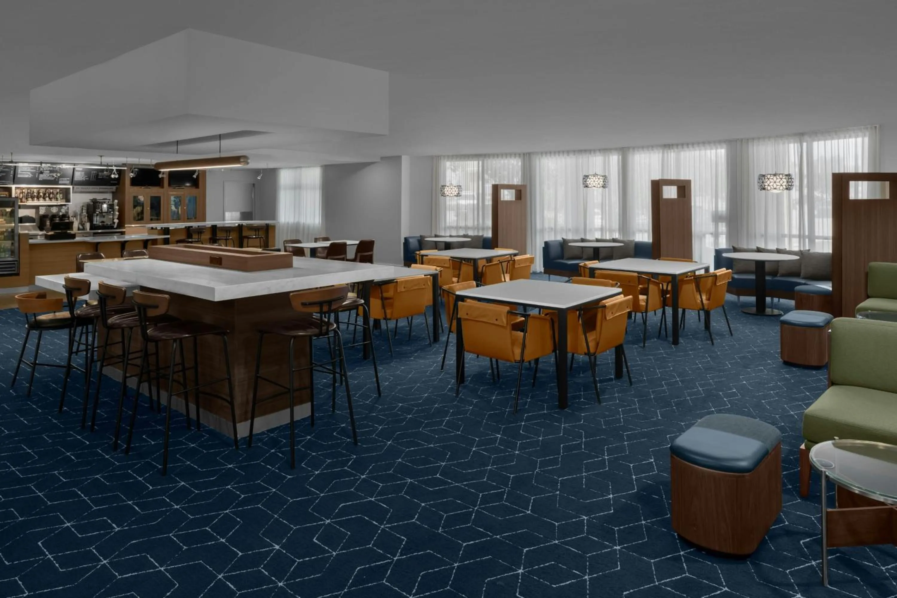 Lobby or reception in Courtyard by Marriott Santa Clarita Valencia