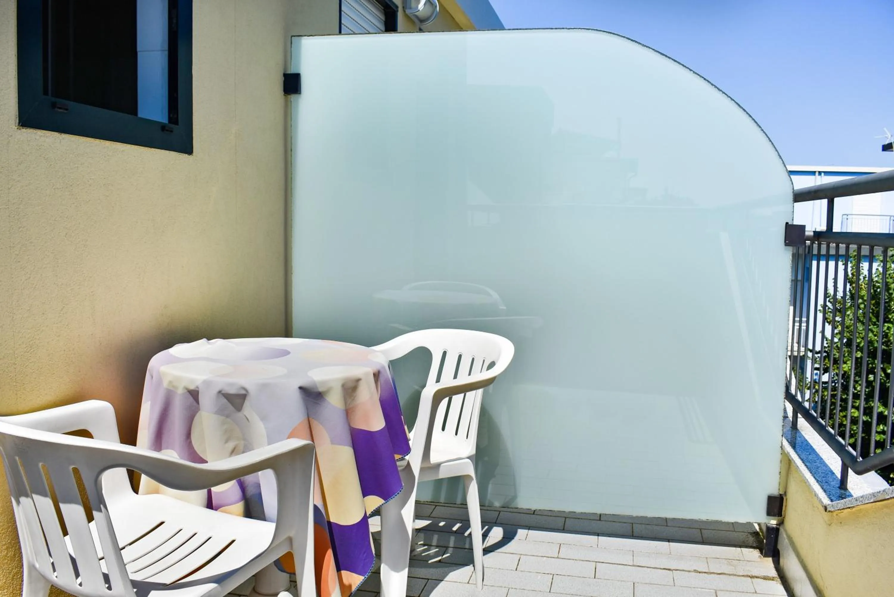 Balcony/Terrace in Hotel Dear Rimini