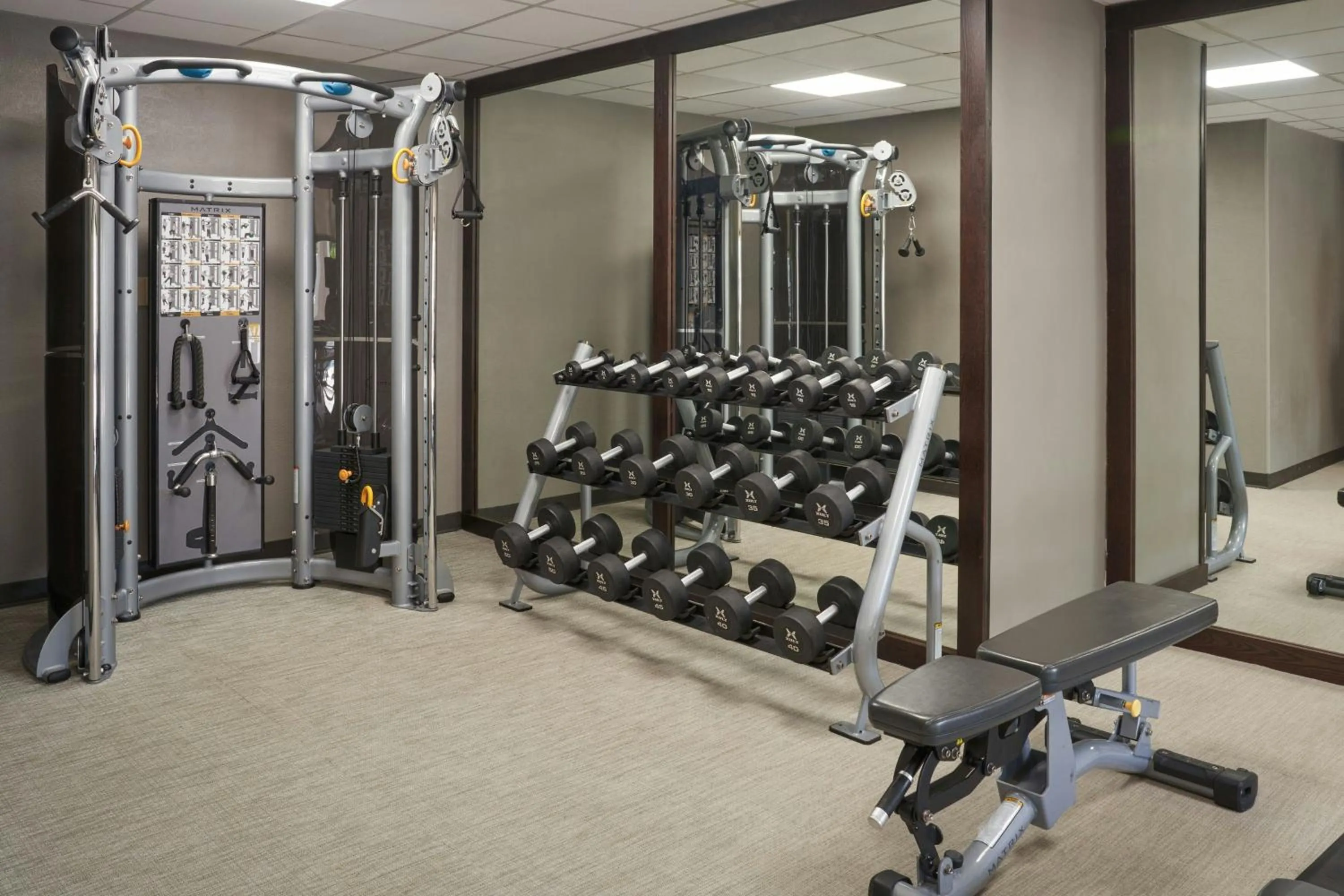Fitness centre/facilities in Courtyard by Marriott Fort Lauderdale Weston