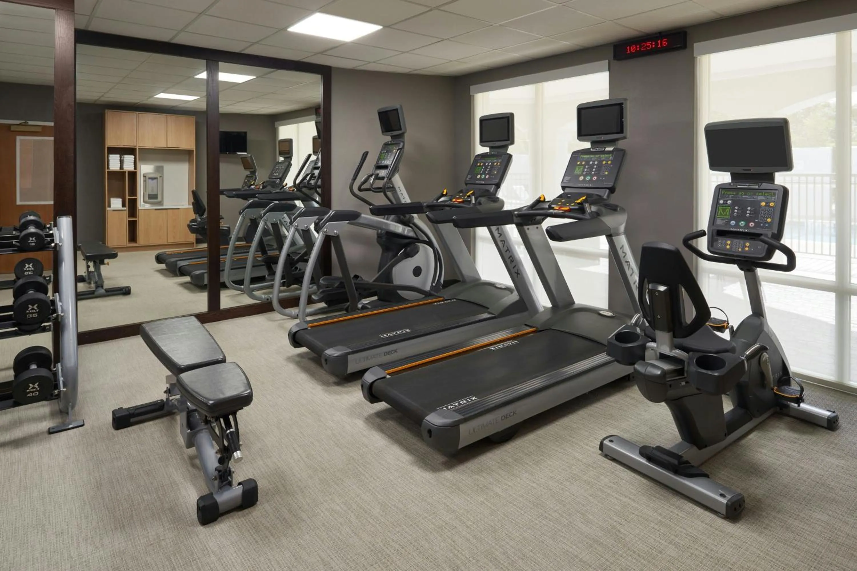 Fitness centre/facilities in Courtyard by Marriott Fort Lauderdale Weston
