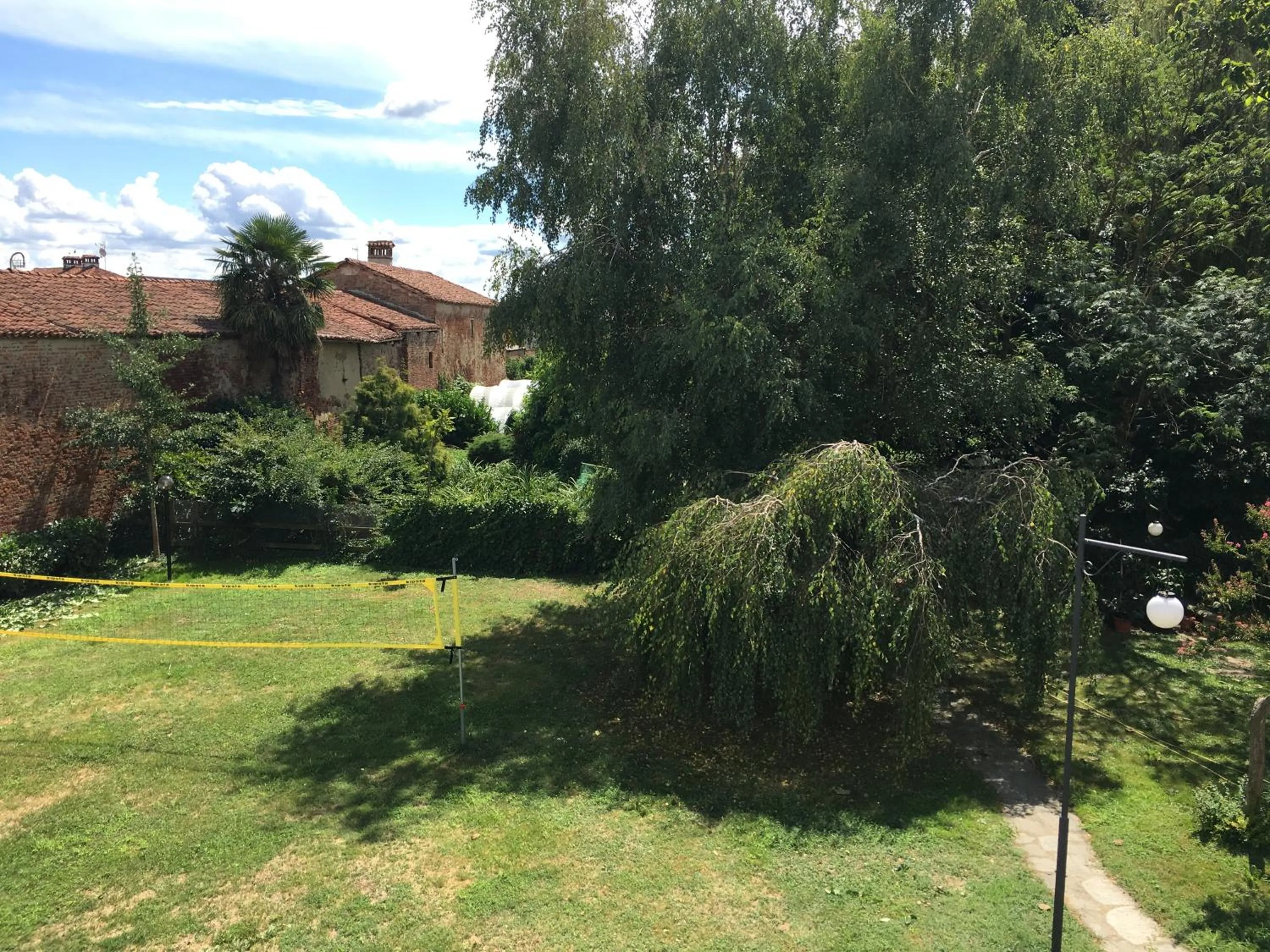 Garden view in Il Trattore