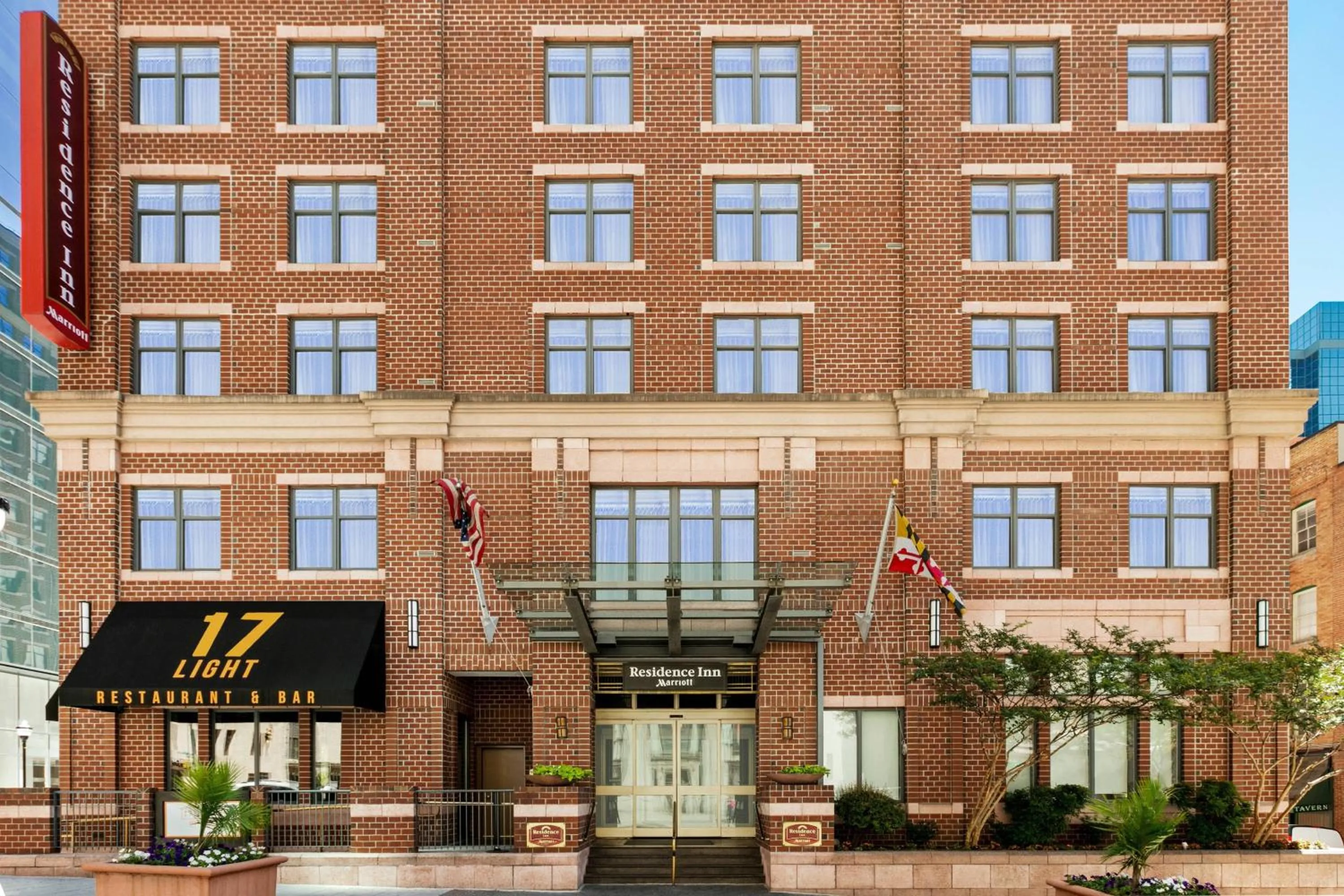 Property building in Residence Inn by Marriott Baltimore Downtown/ Inner Harbor