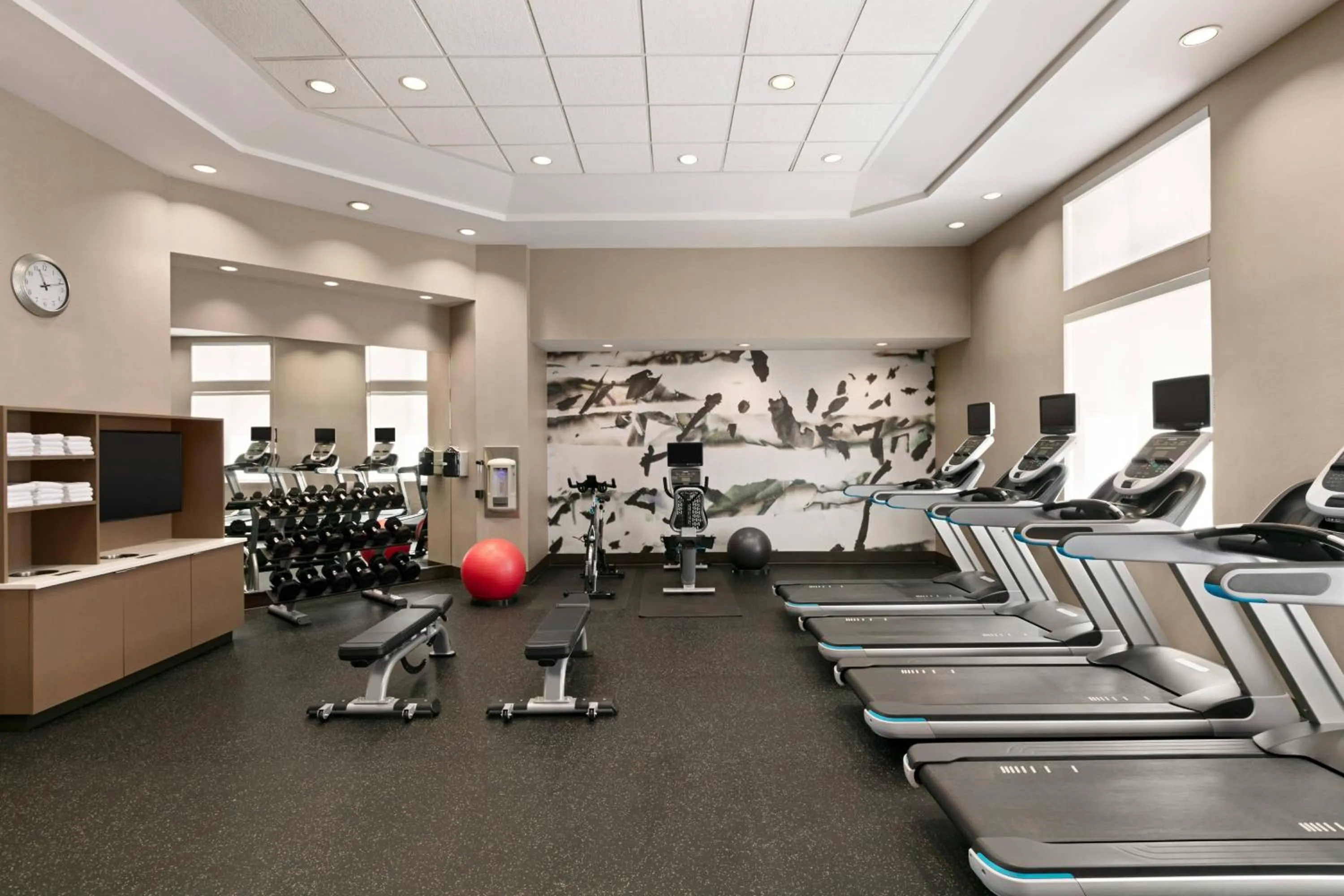 Fitness centre/facilities in Residence Inn by Marriott Baltimore Downtown/ Inner Harbor