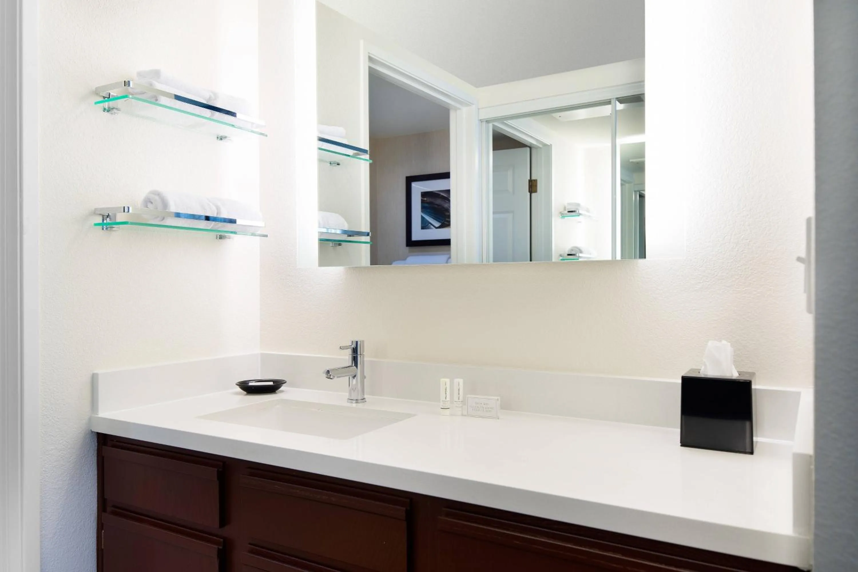 Bathroom in Residence Inn by Marriott Las Vegas Hughes Center