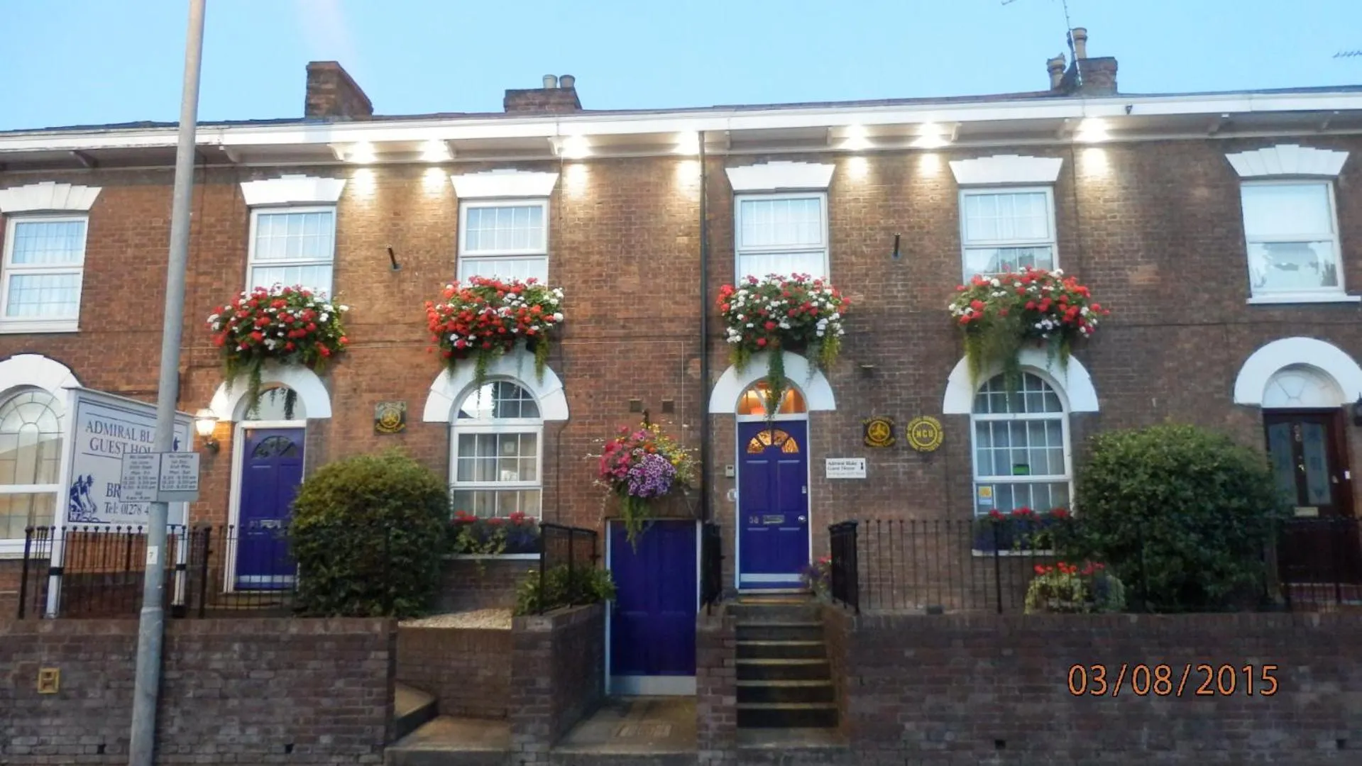 Property building in Admiral Blake Guesthouse