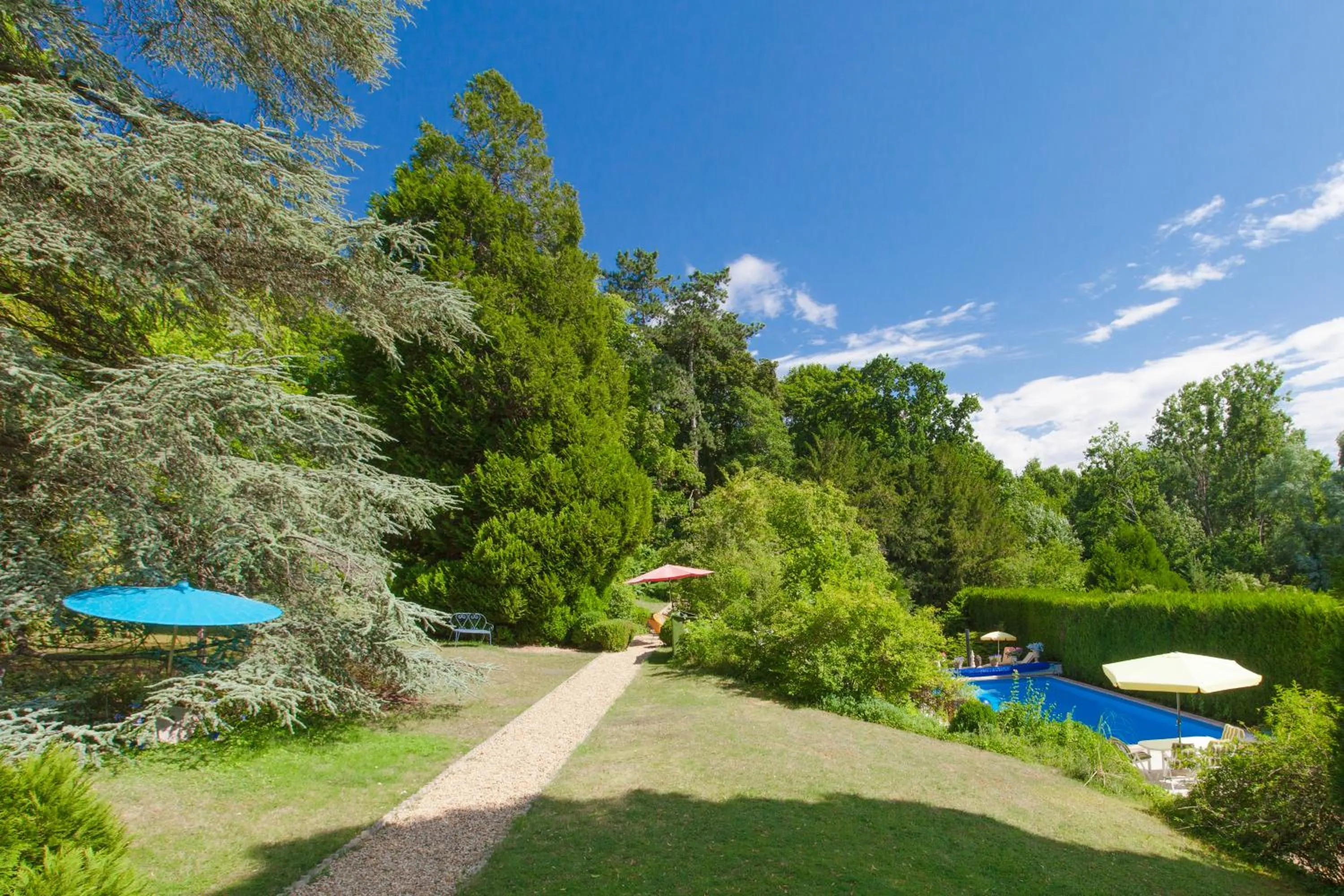 Garden in Manoir des Cavaliers - BnB