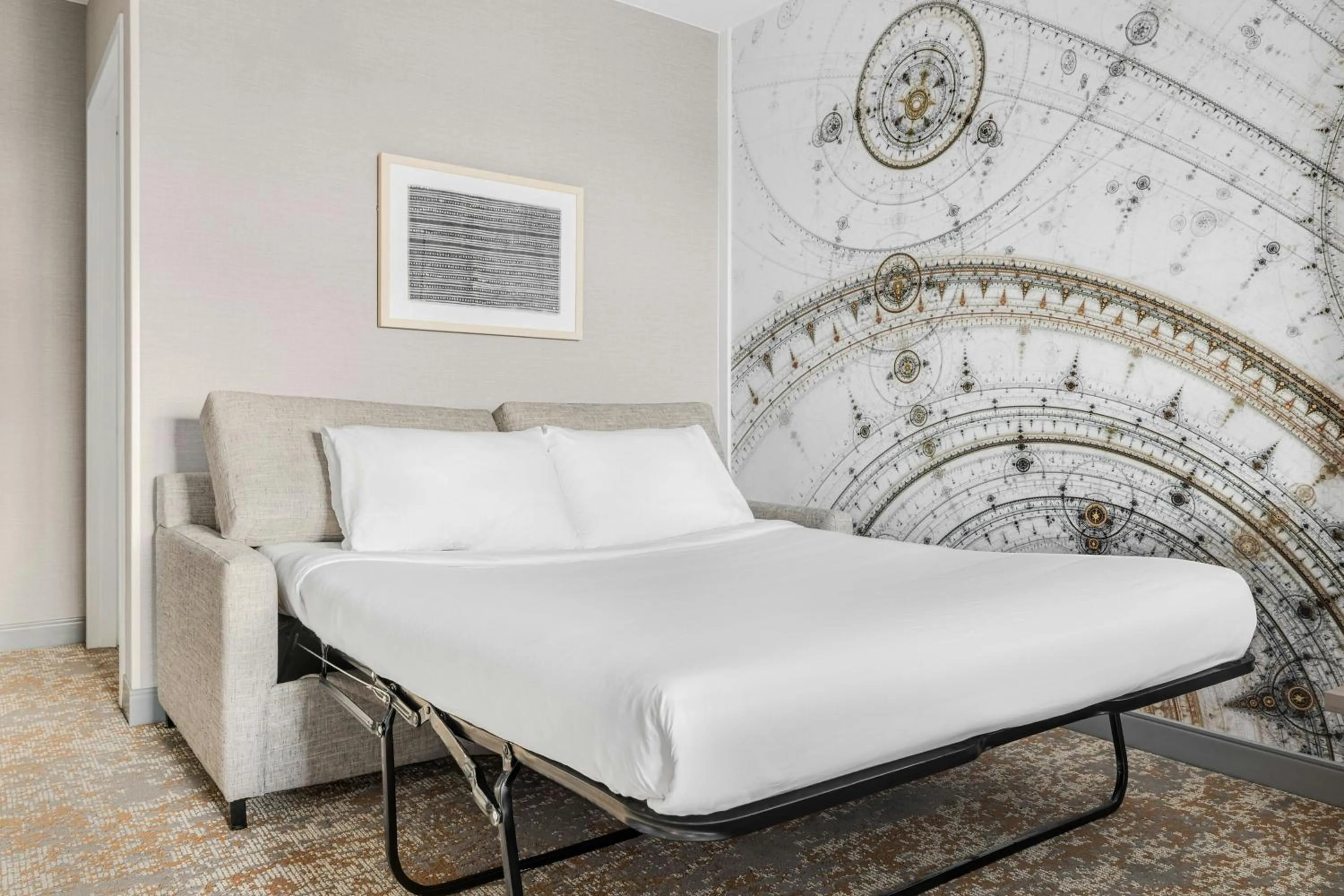 Bedroom, Bed in Chicago Marriott Midway