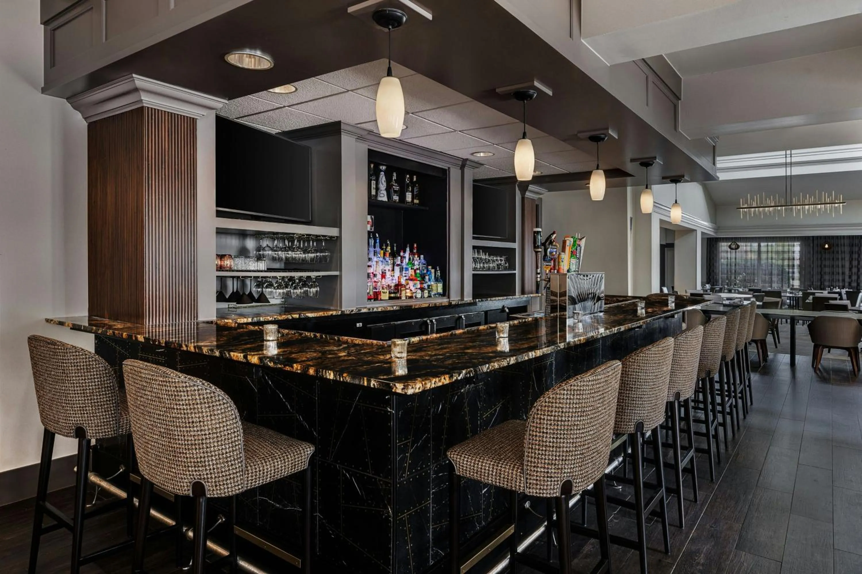 Lounge or bar in Chicago Marriott Midway