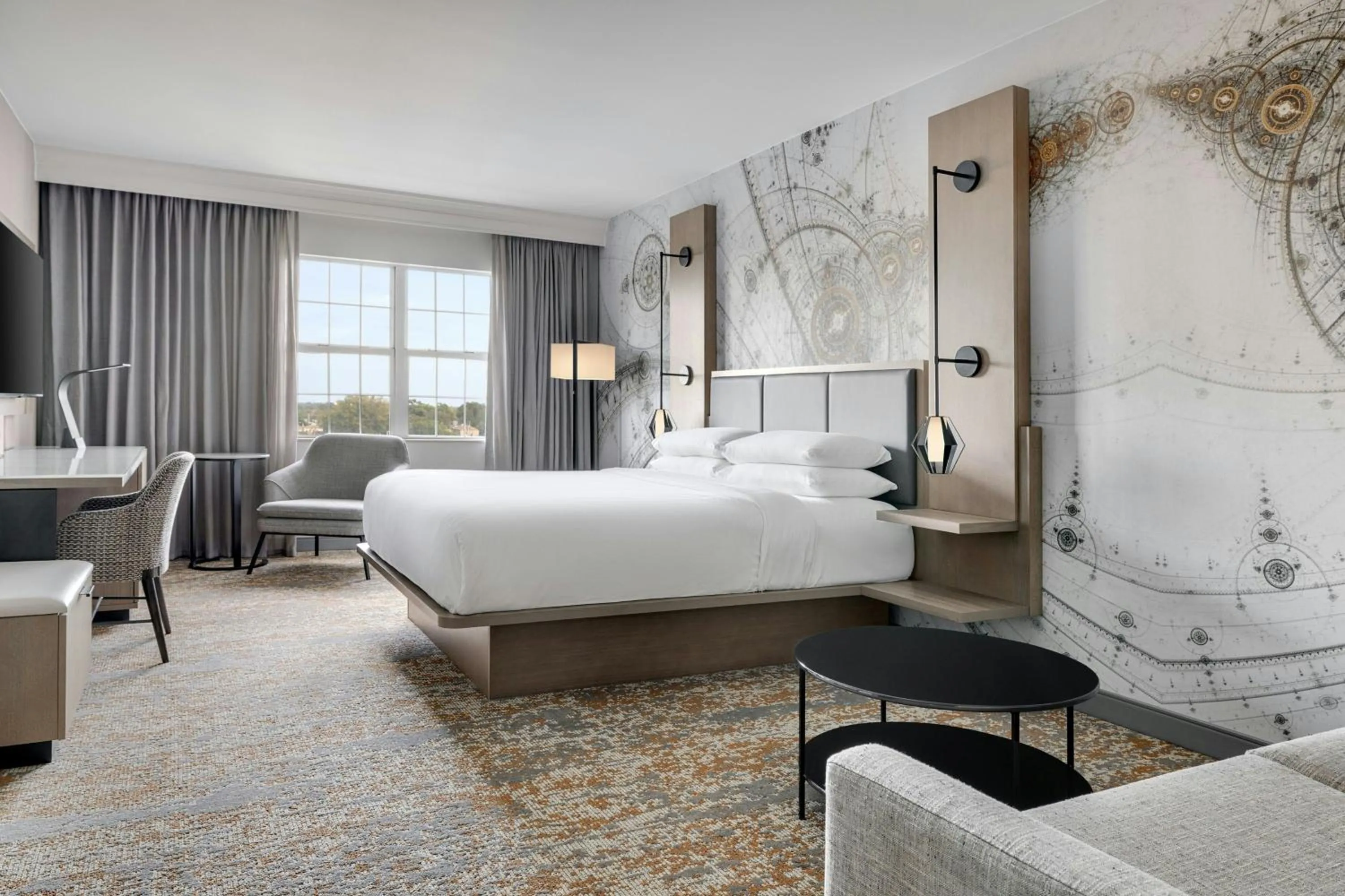 Bedroom, Bed in Chicago Marriott Midway