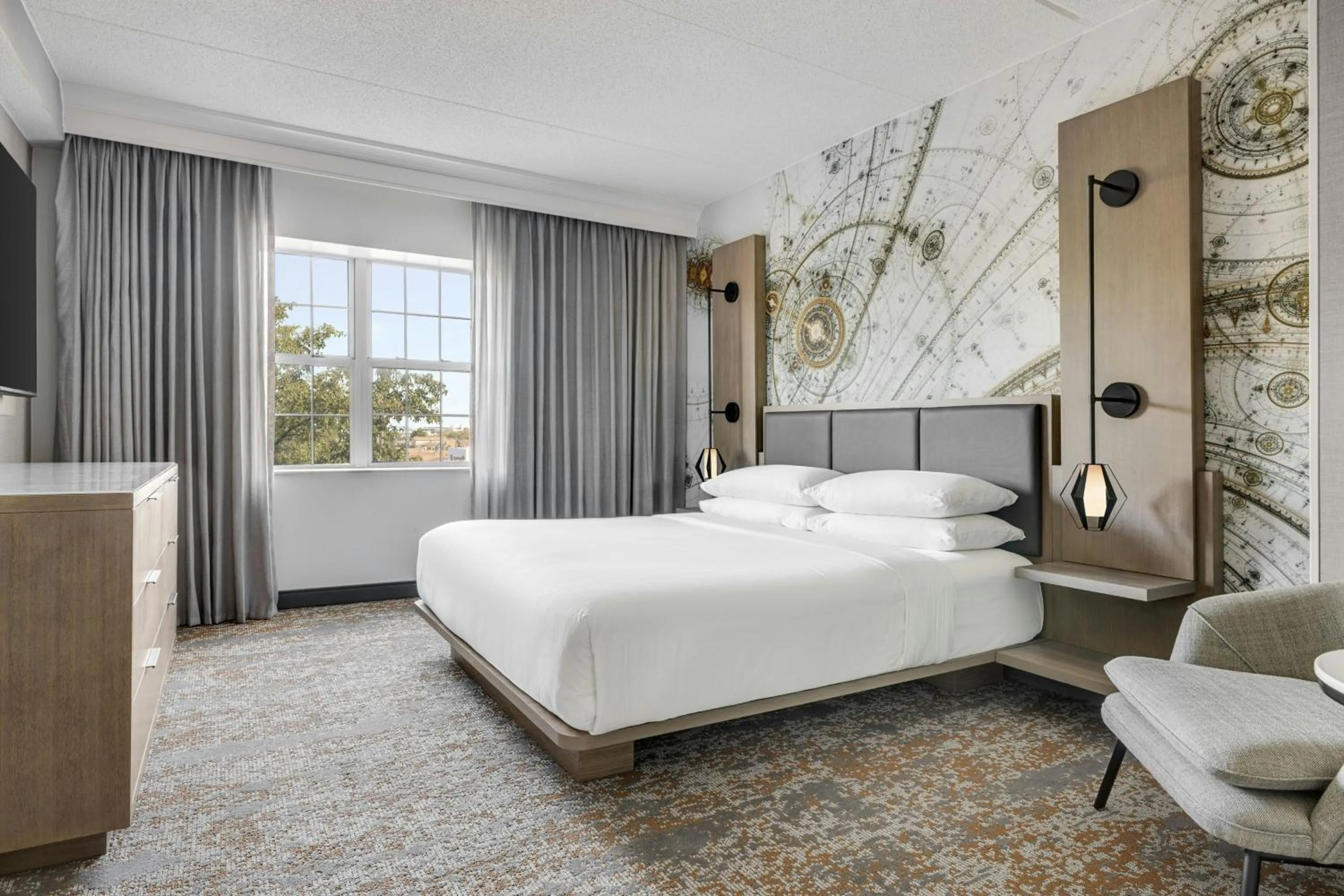 Bedroom, Bed in Chicago Marriott Midway