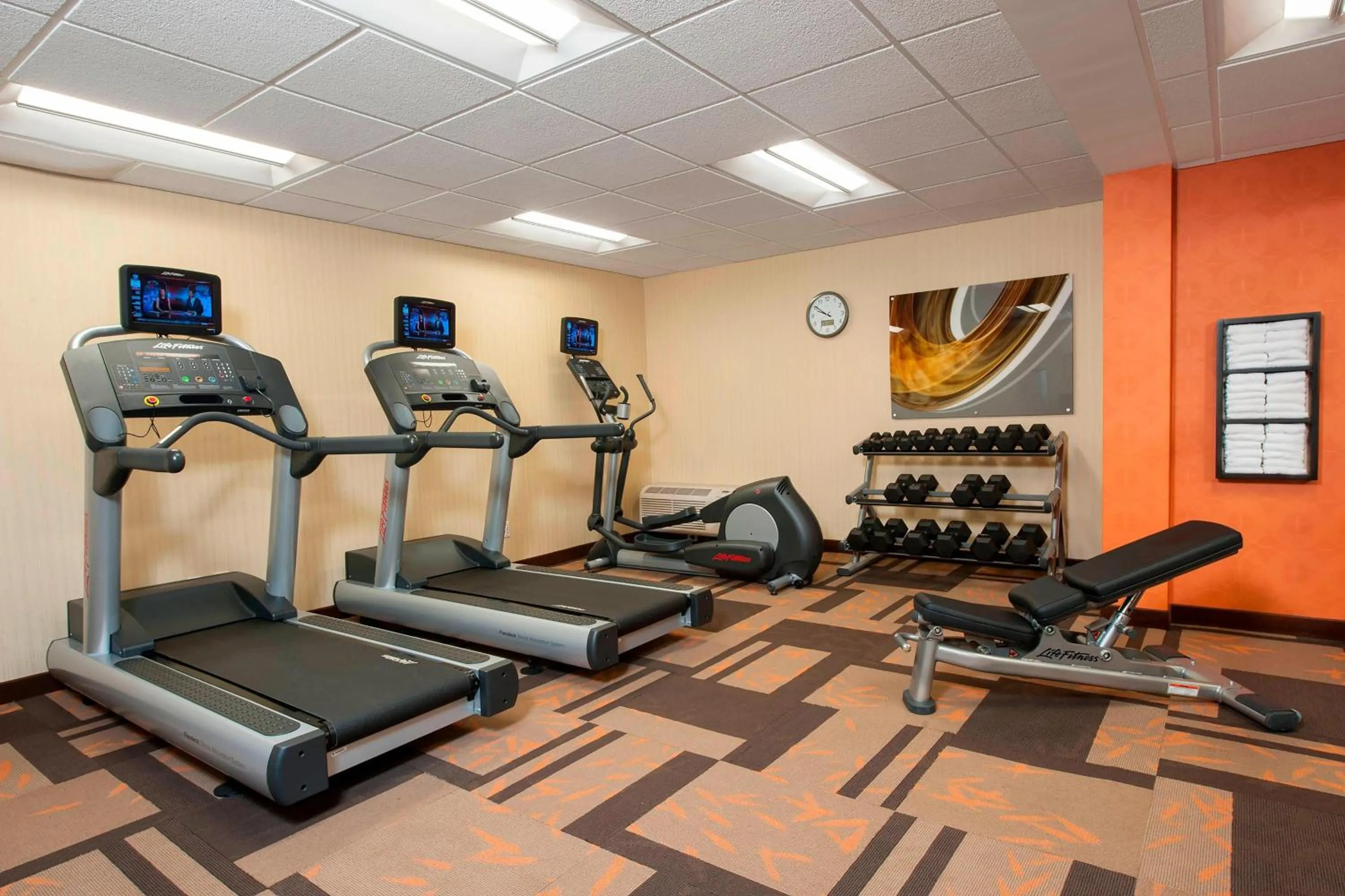 Fitness centre/facilities in Courtyard Chicago Glenview/Northbrook