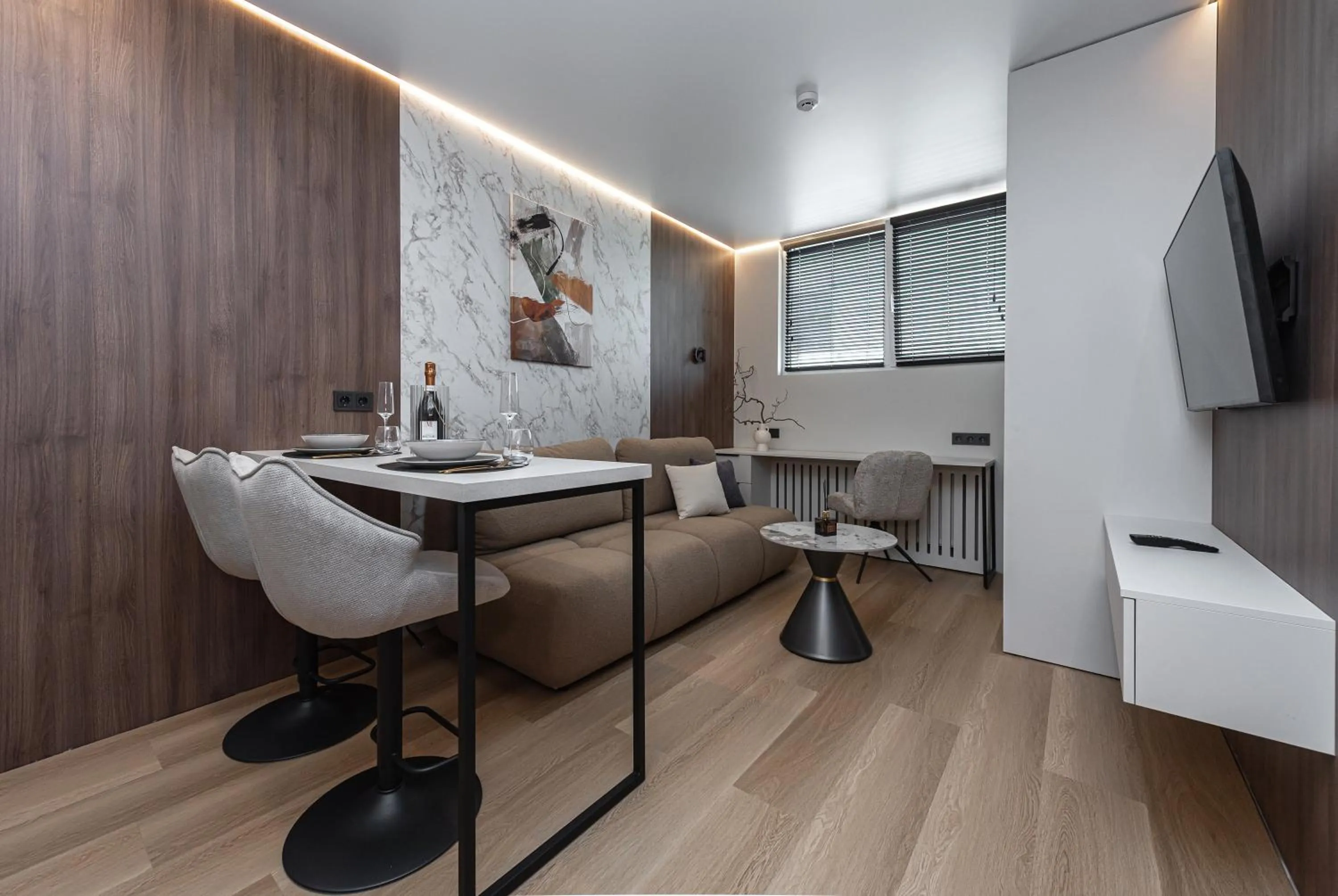 Living room in Vilnius City Hotel