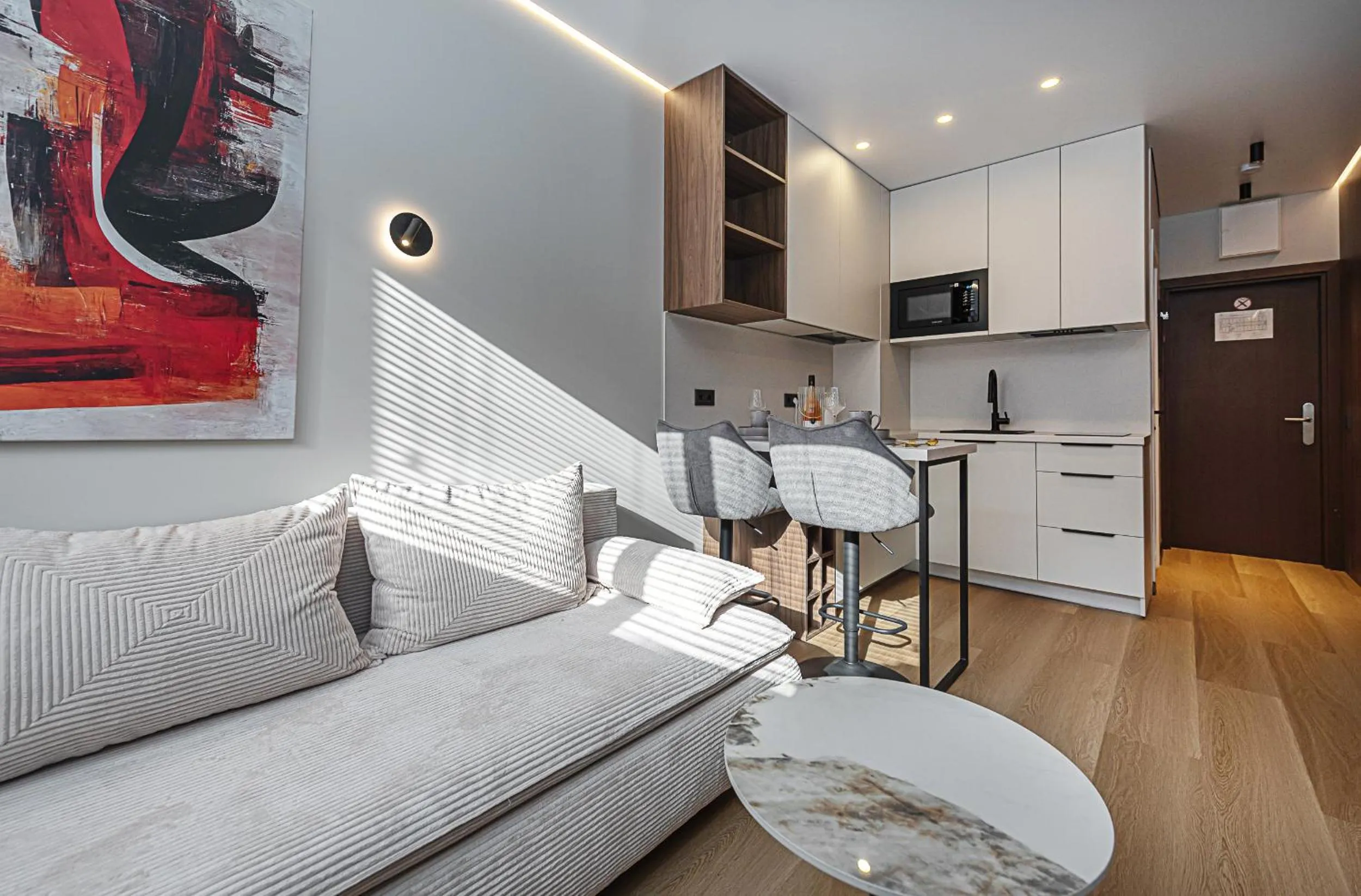 Living room in Vilnius City Hotel