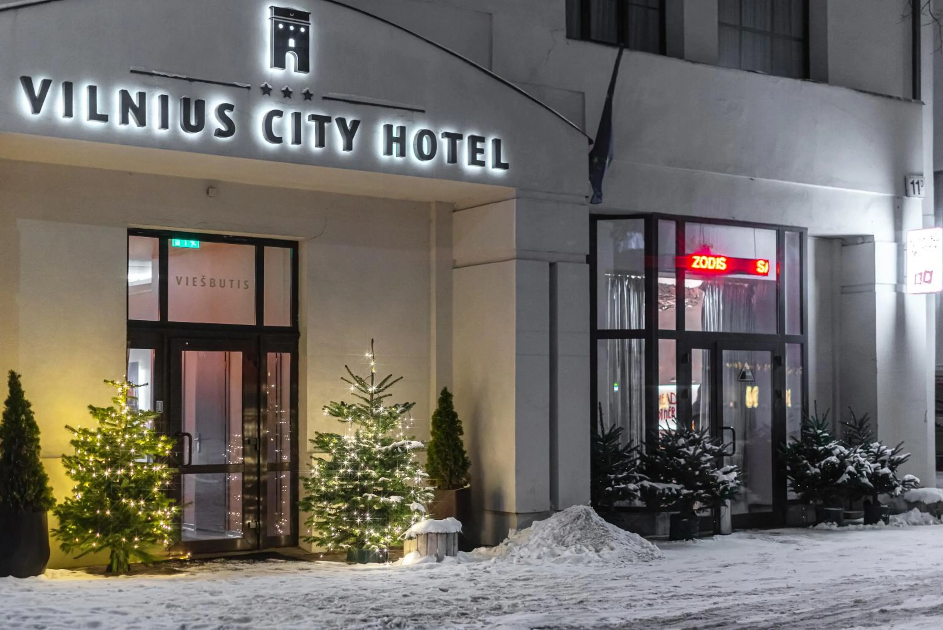 Property building in Vilnius City Hotel