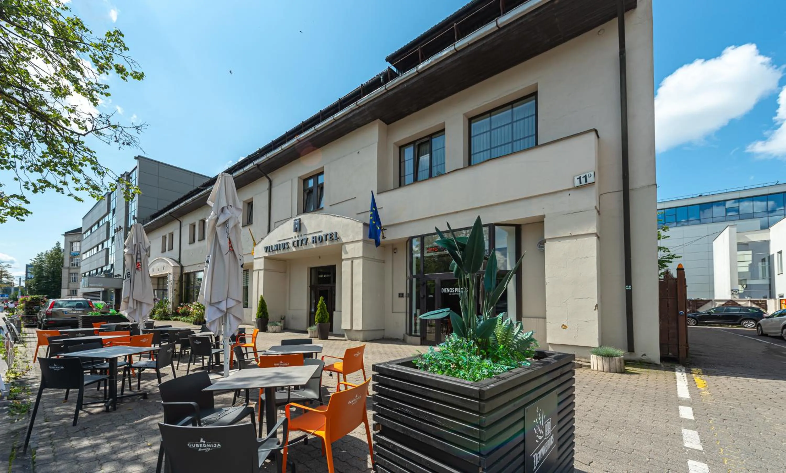 Property building in Vilnius City Hotel