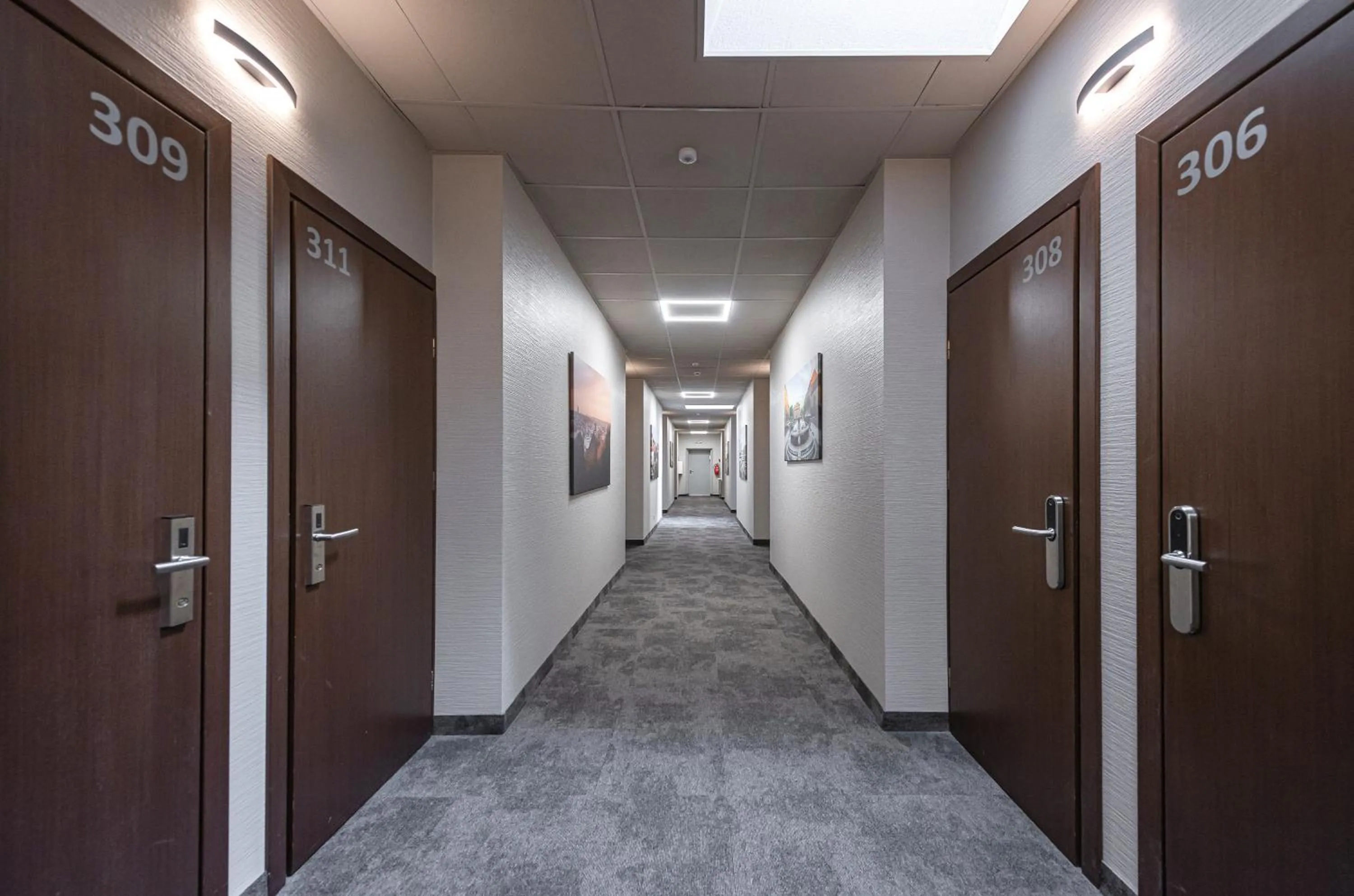 Floor plan in Vilnius City Hotel