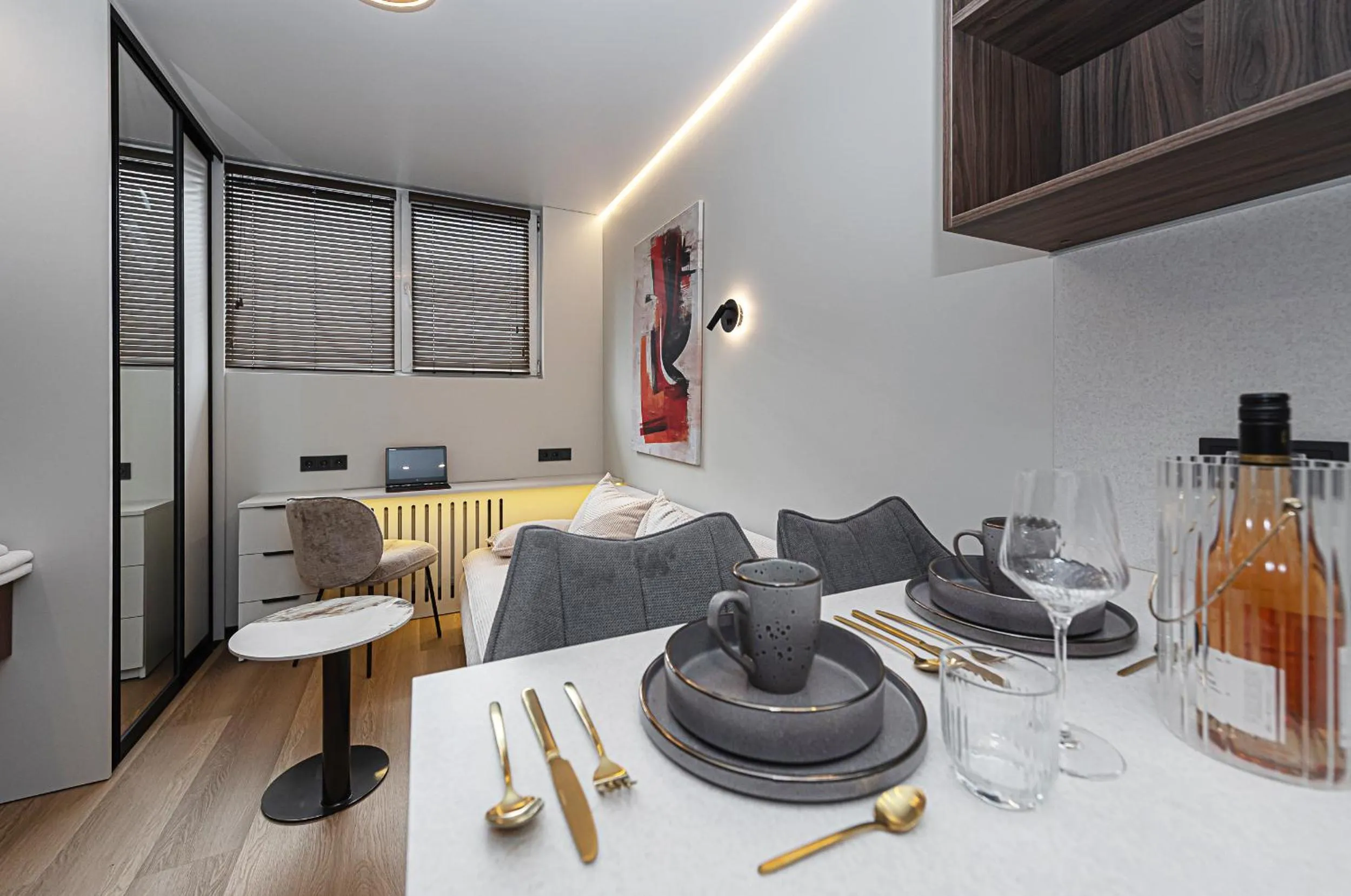 Living room in Vilnius City Hotel