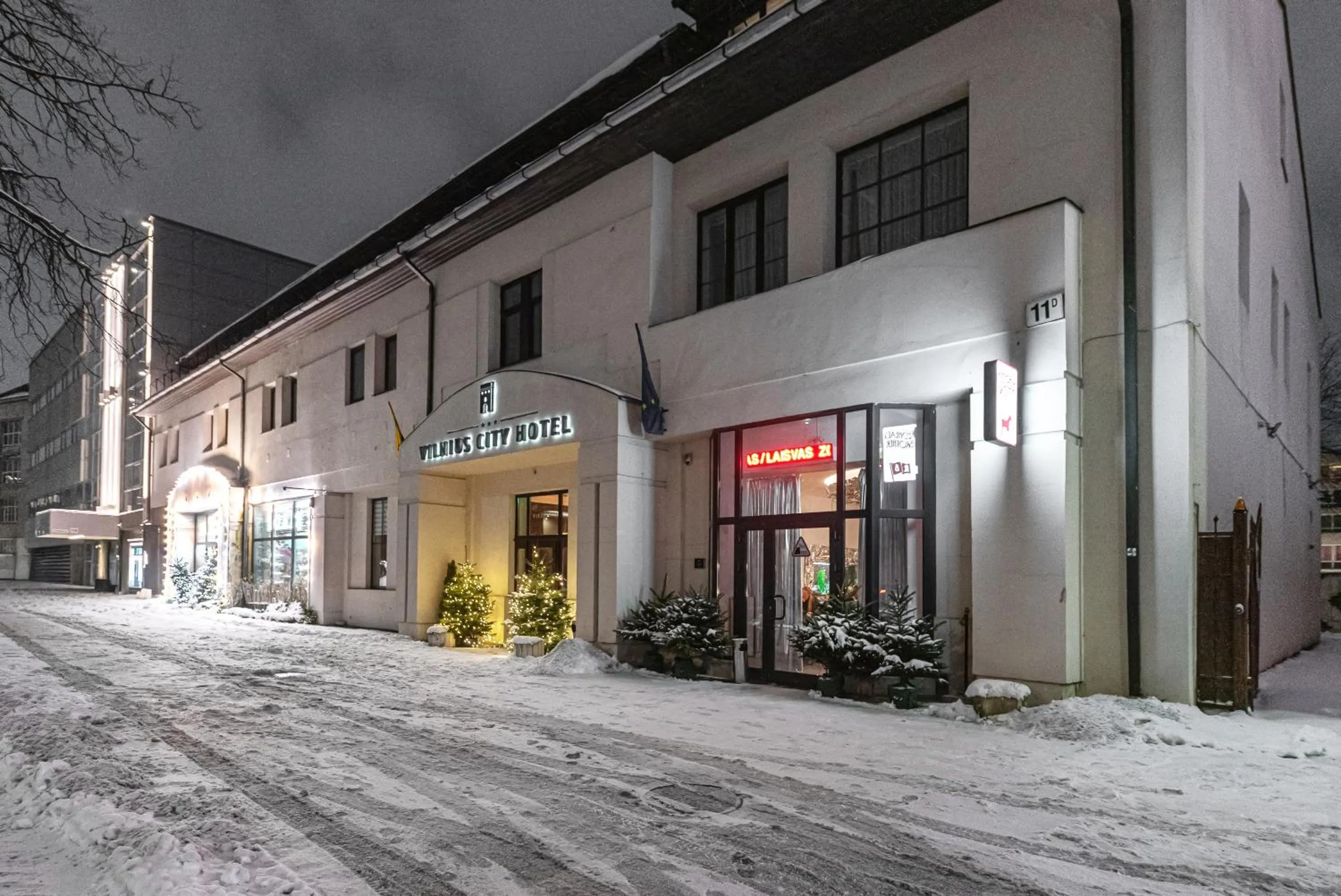 Property building in Vilnius City Hotel