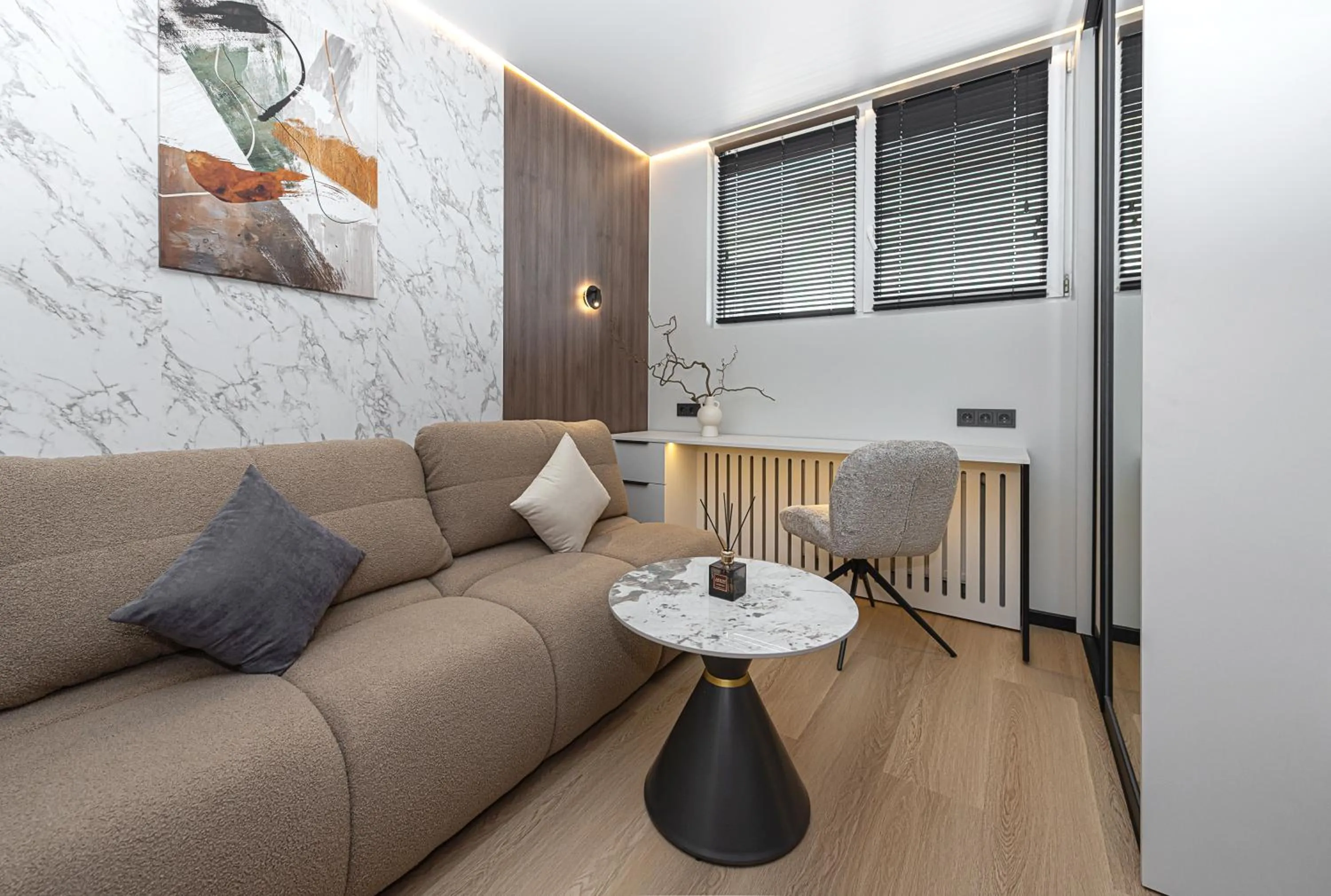 Living room in Vilnius City Hotel