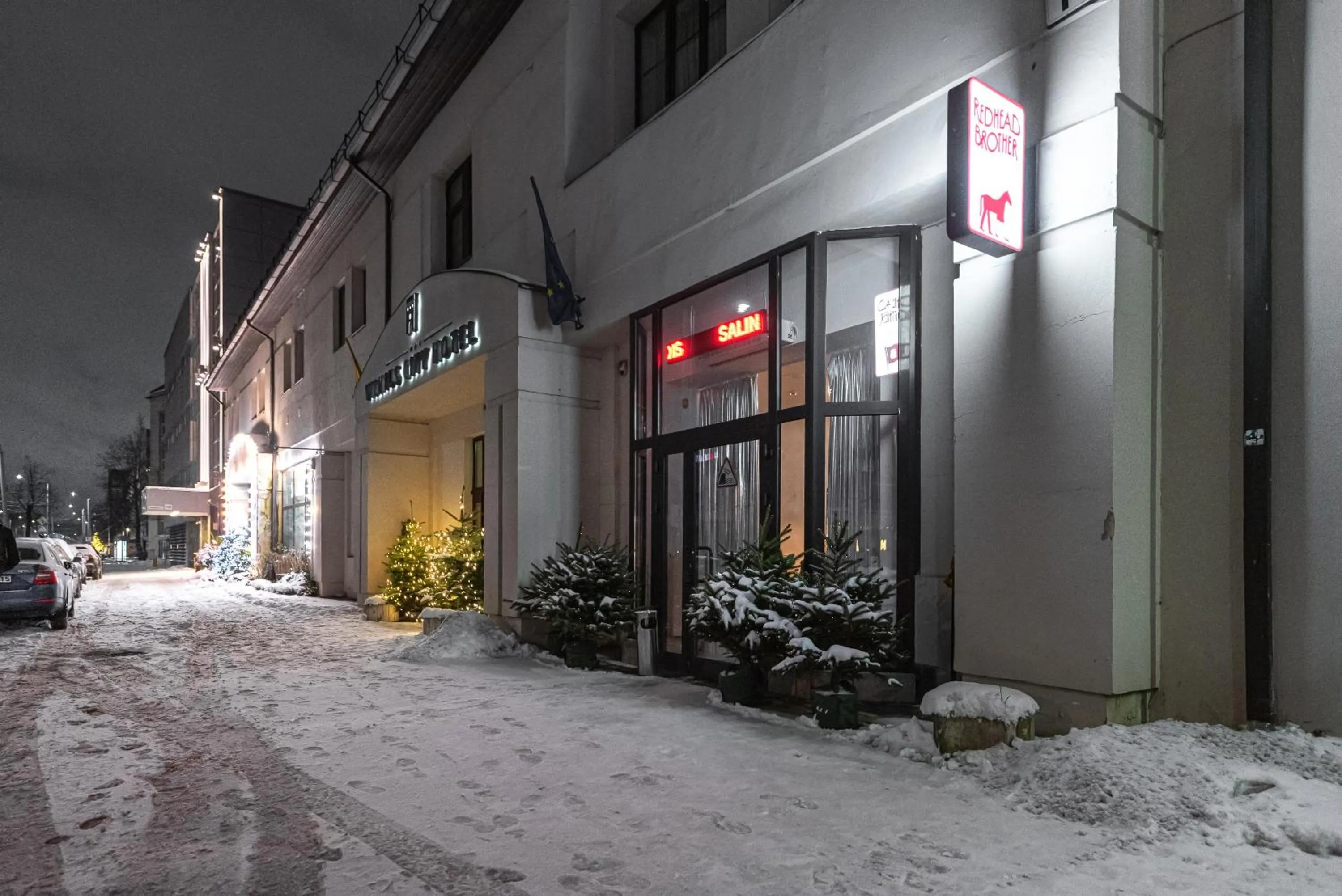 Property building in Vilnius City Hotel