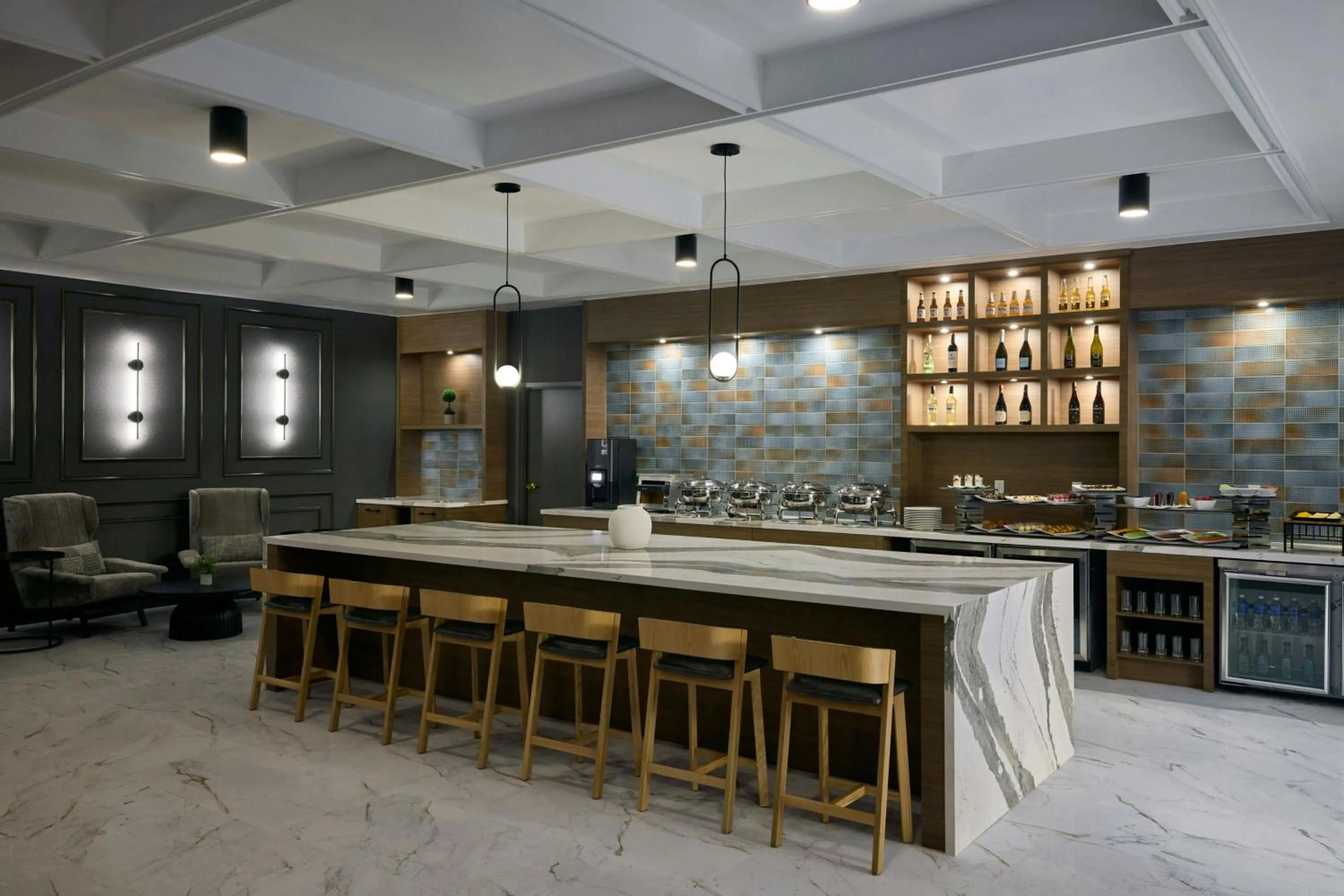 Lounge or bar in Chicago Marriott Northwest