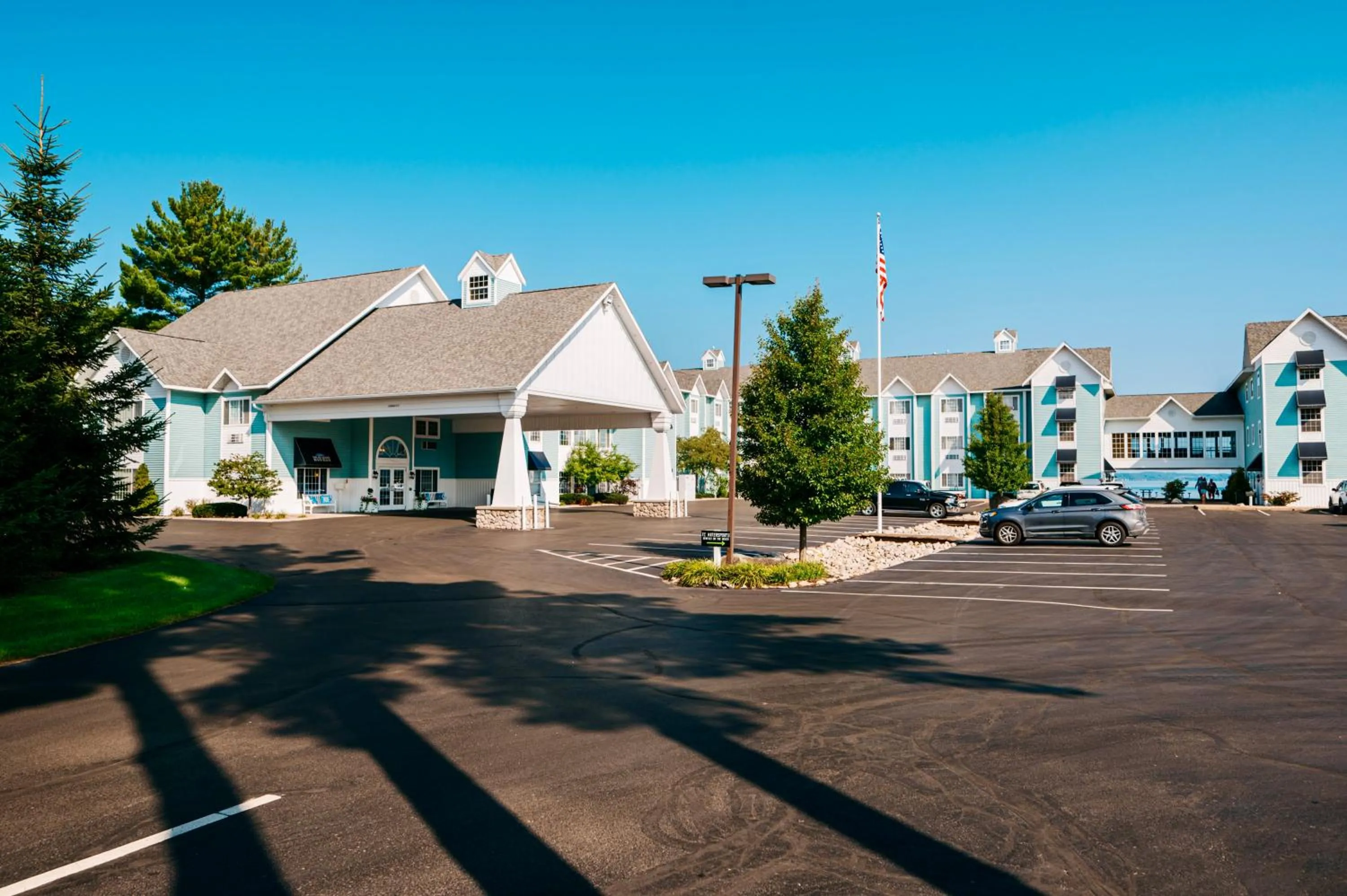 Property building in Sugar Beach Resort Hotel