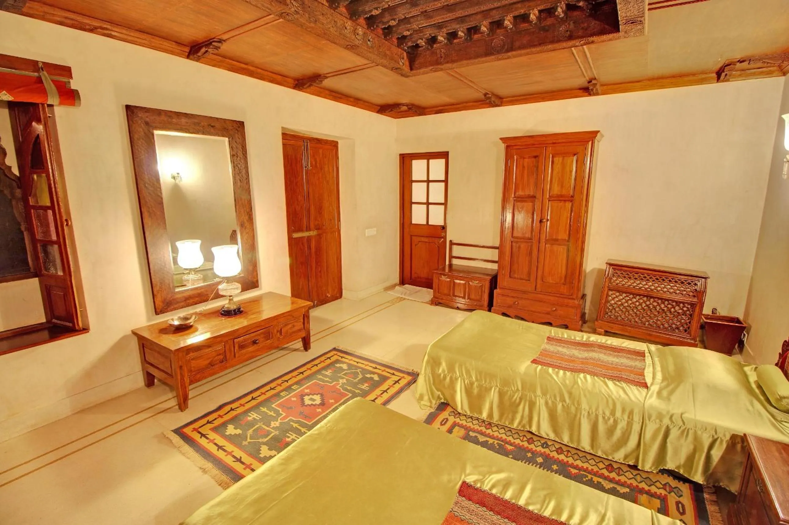Photo of the whole room, Bed in The Fort Pokaran