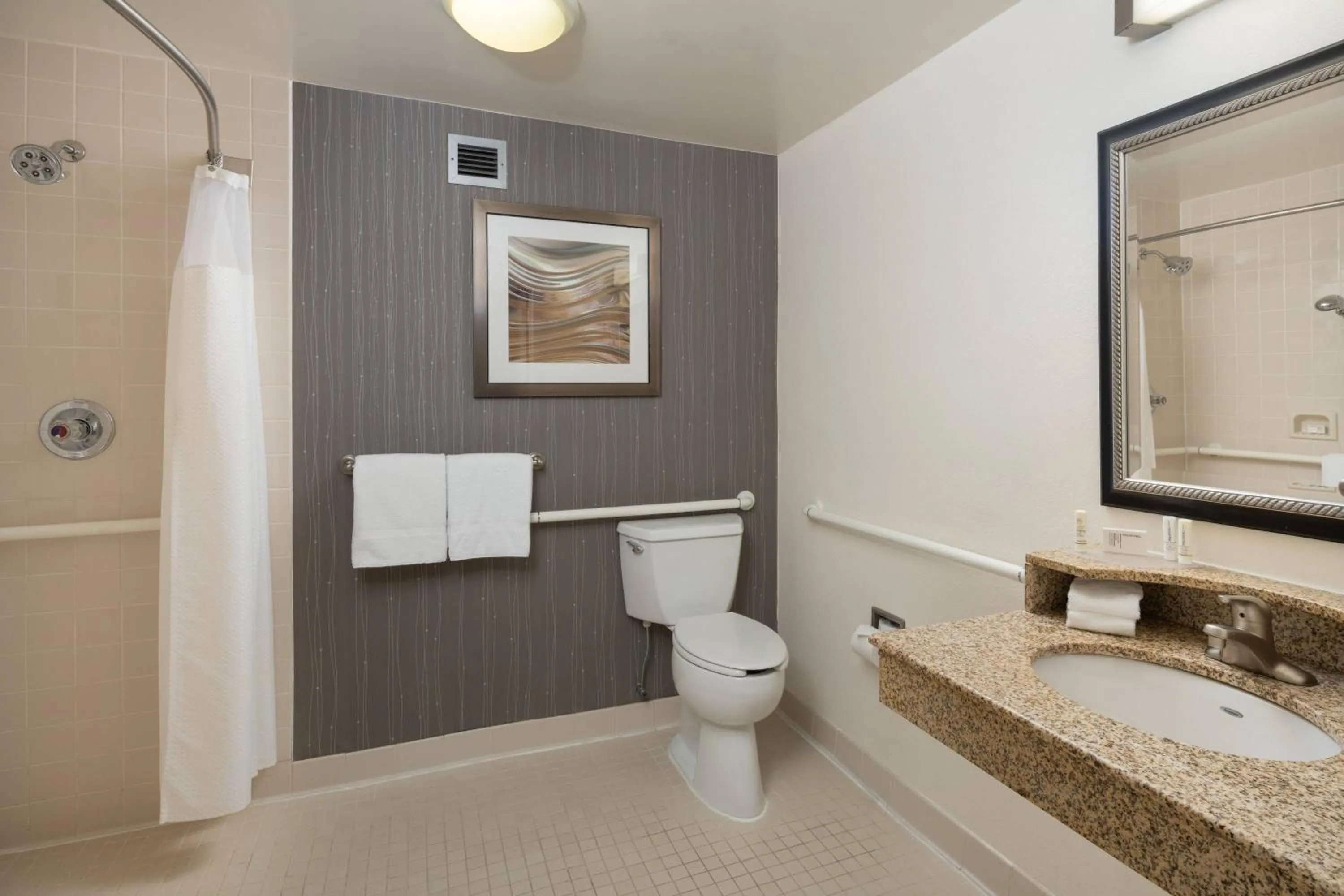 Bathroom in Courtyard Chicago Wood Dale / Itasca