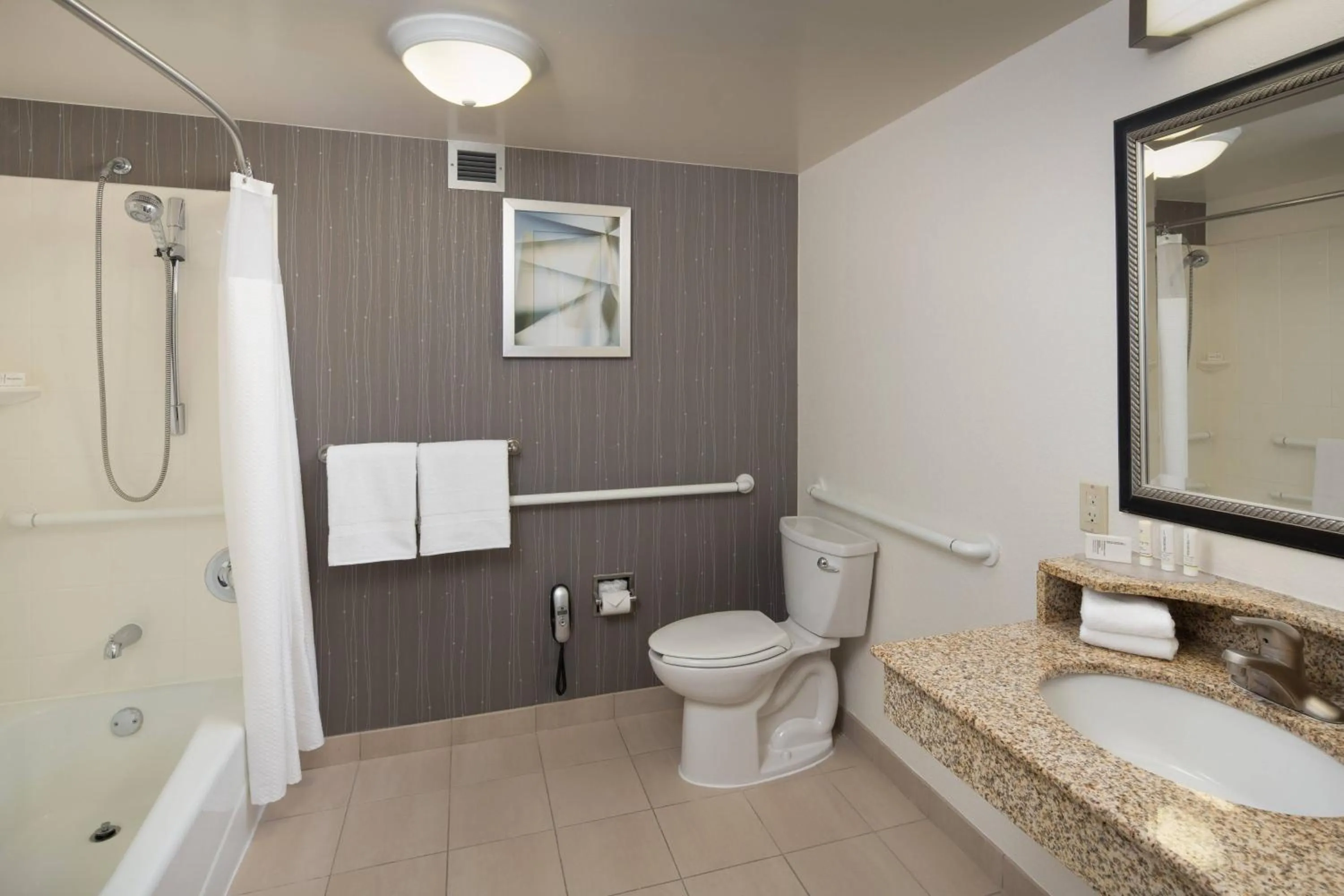 Bathroom in Courtyard Chicago Wood Dale / Itasca