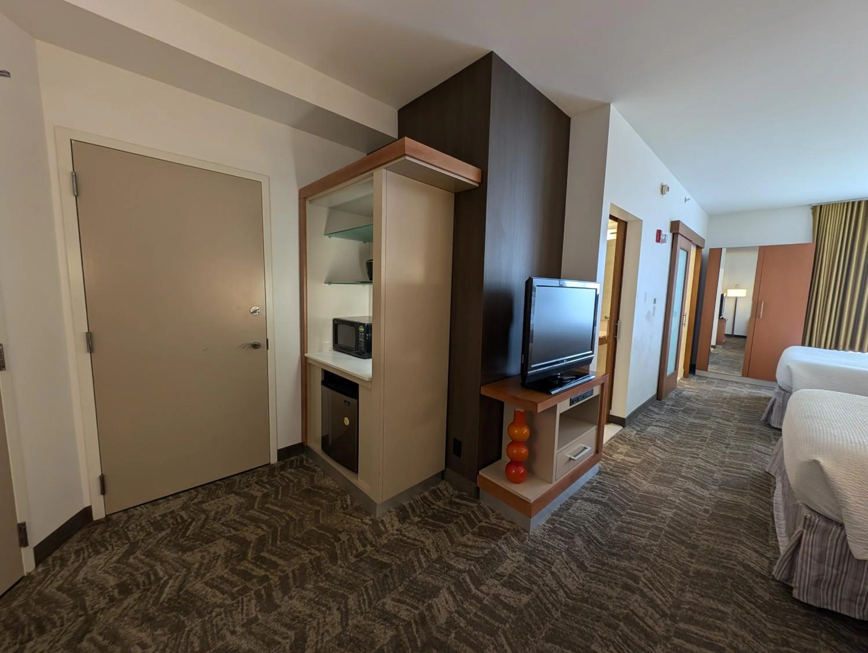 Bedroom, Bed in SpringHill Suites by Marriott Chicago Waukegan/Gurnee