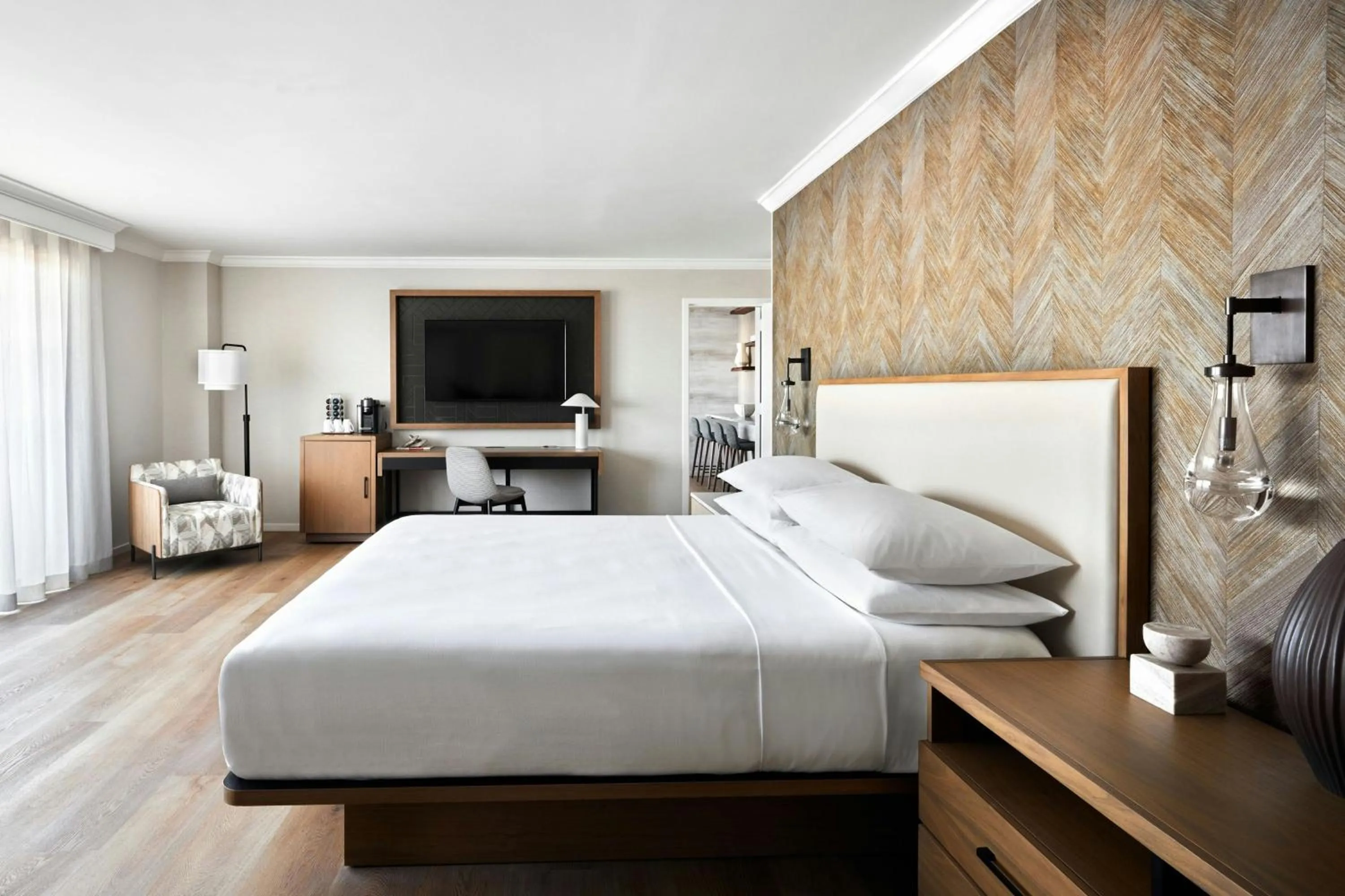 Bedroom, Bed in Anaheim Marriott