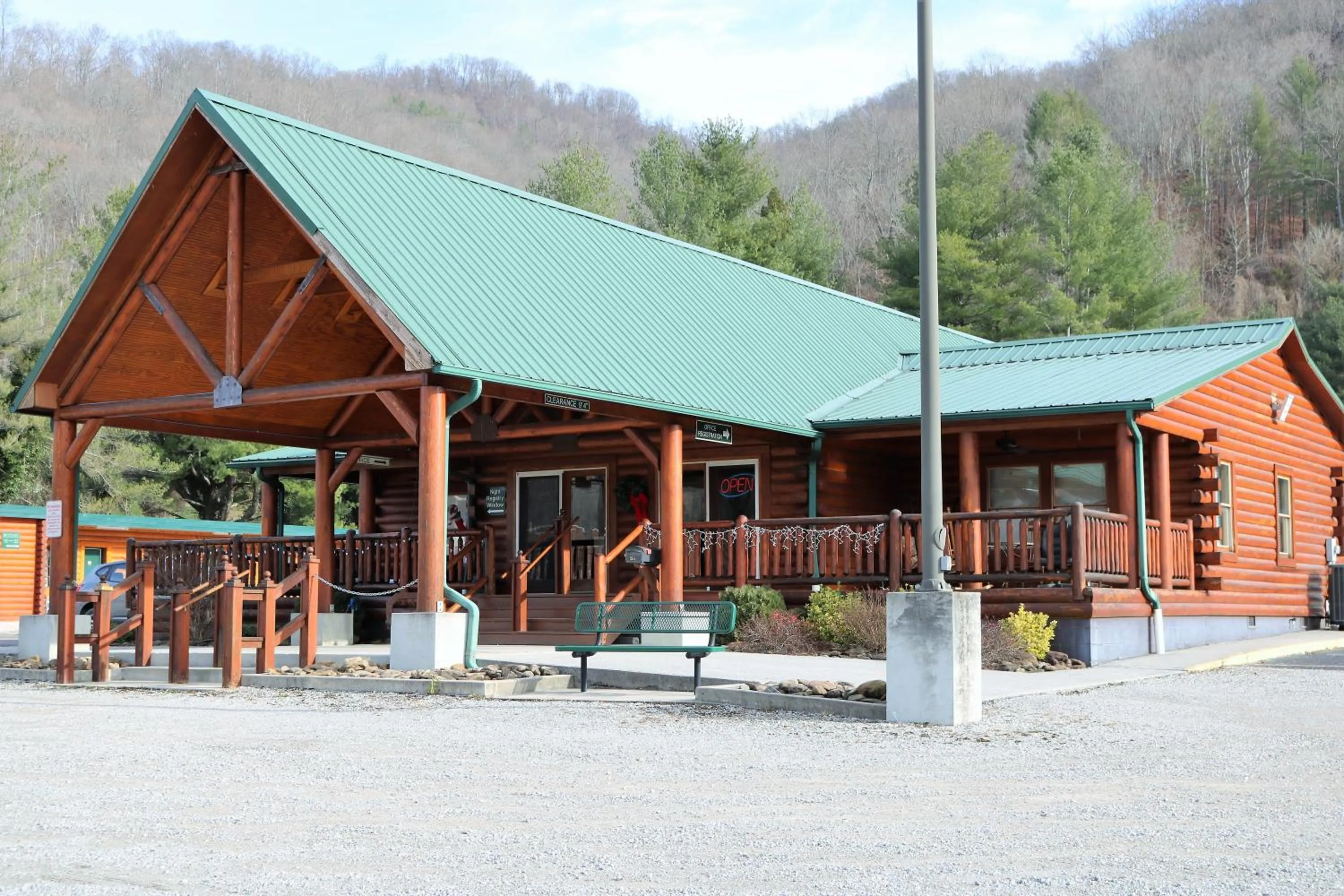Patio in Rodeway Inn Harlan