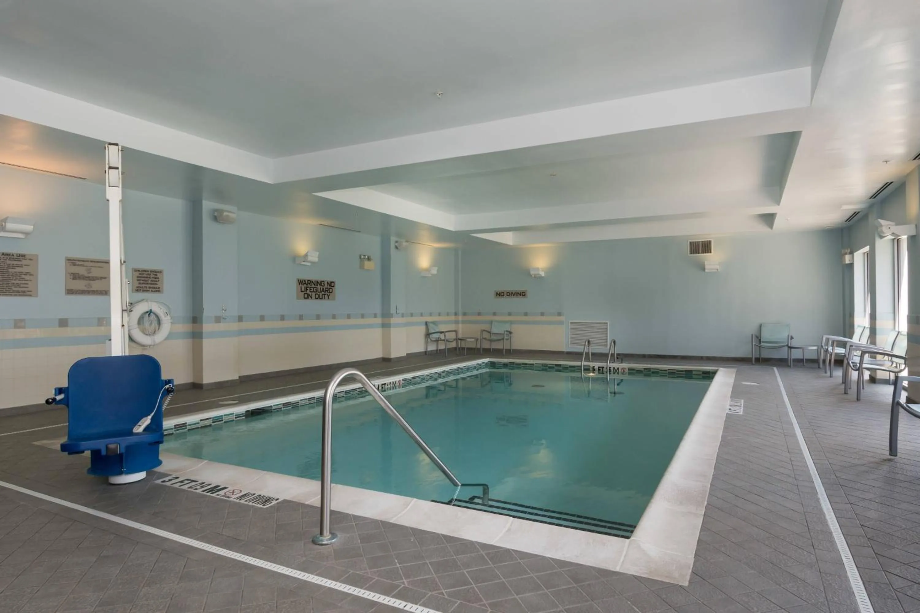 Swimming pool in SpringHill Suites by Marriott Charlotte Ballantyne